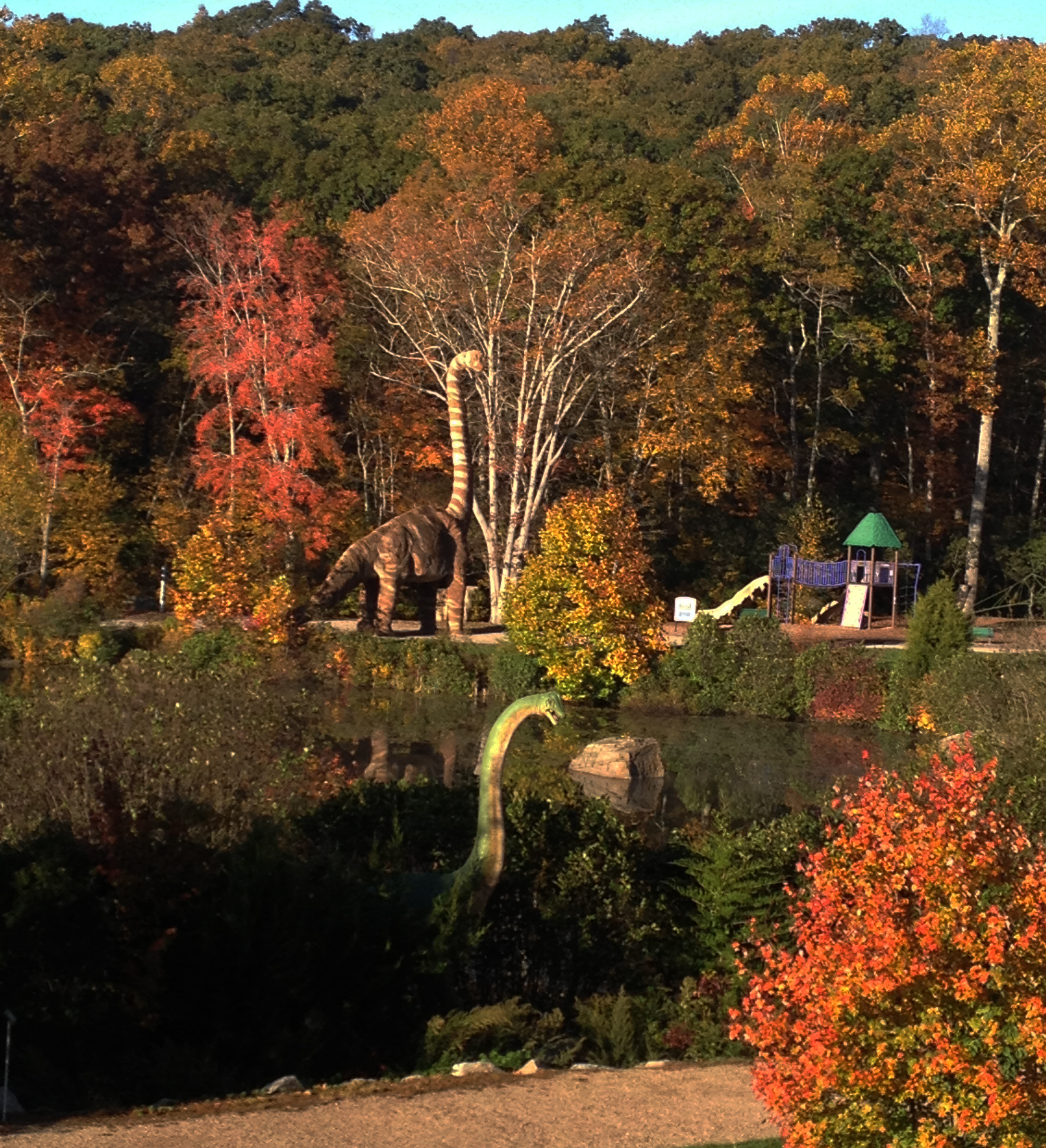 dinosaur place at nature's art village