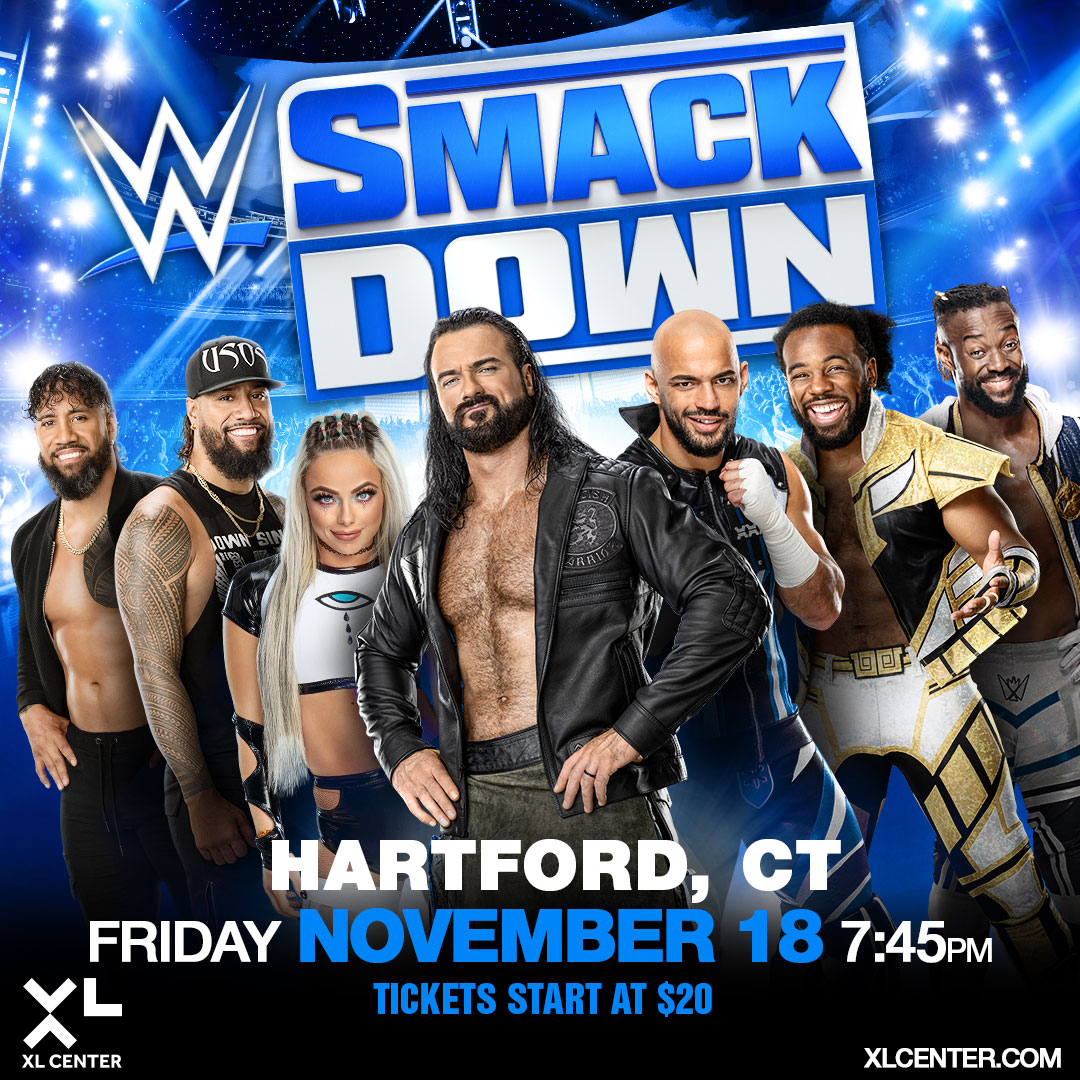 WWE Presents Friday Night Smackdown Visit CT