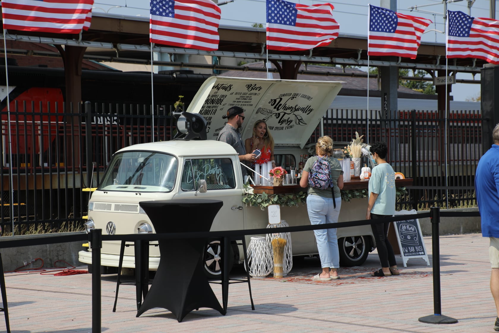 Curated craft cocktail truck.