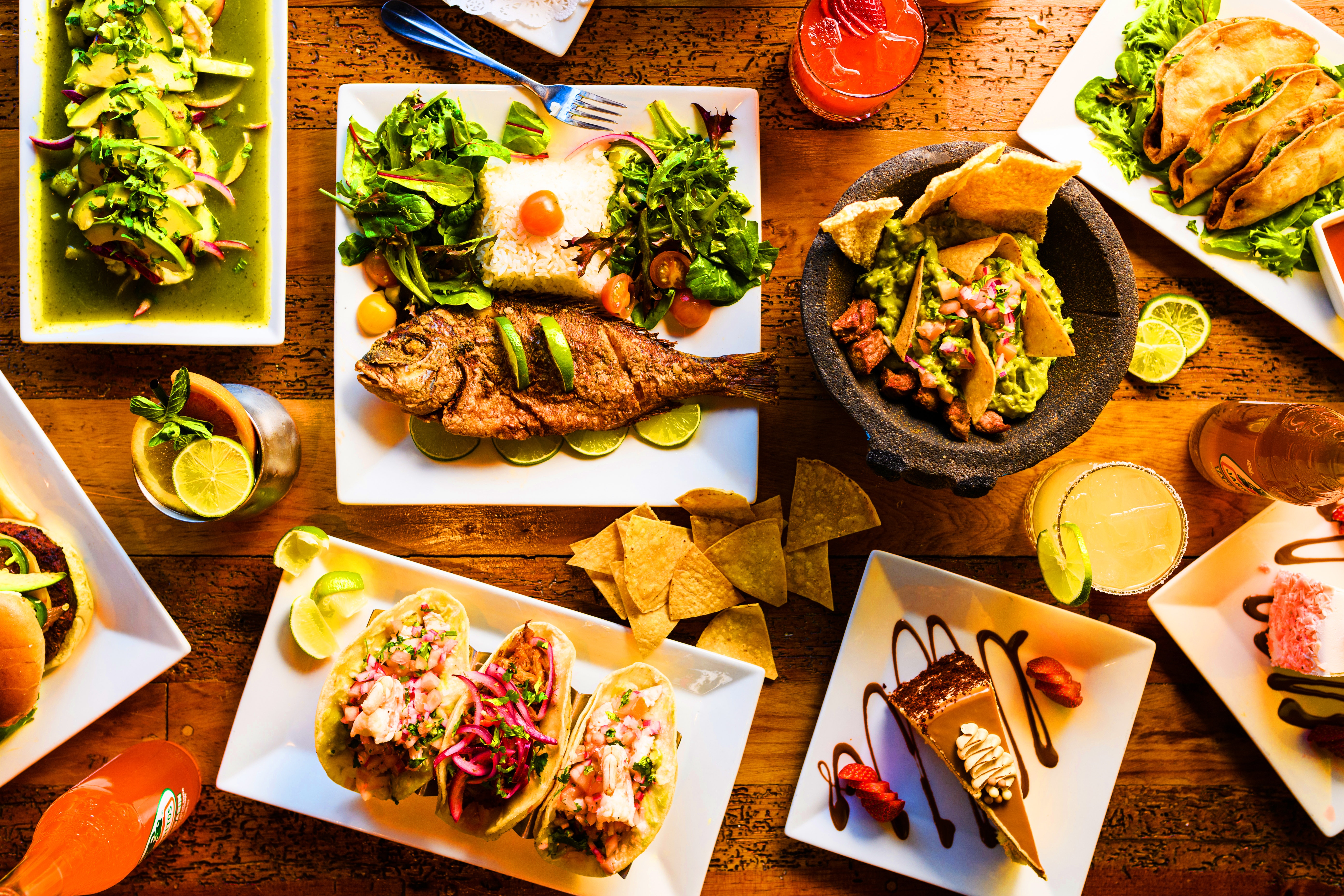 Azteca Fish Tacos