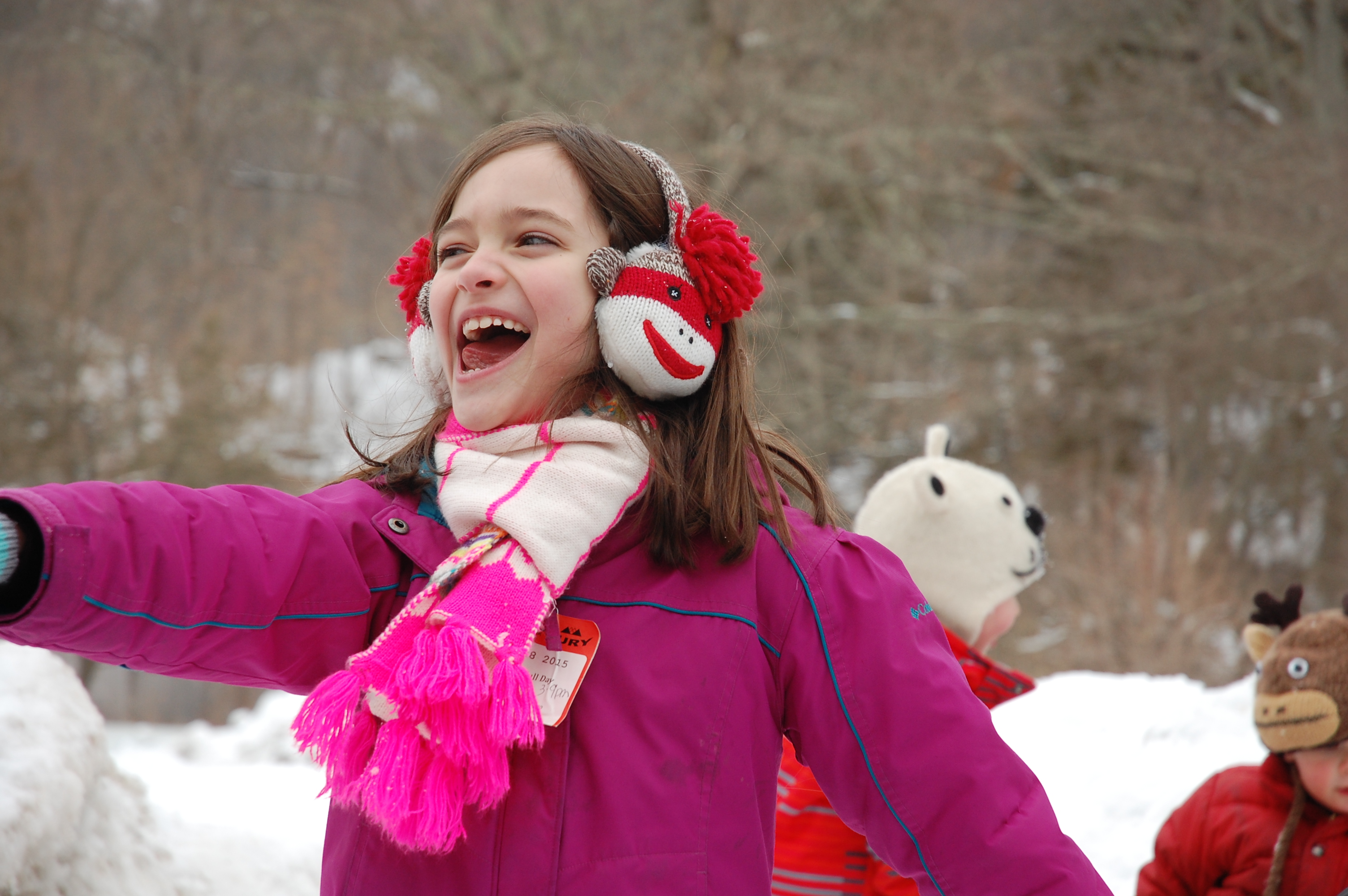 diversión infantil en invierno