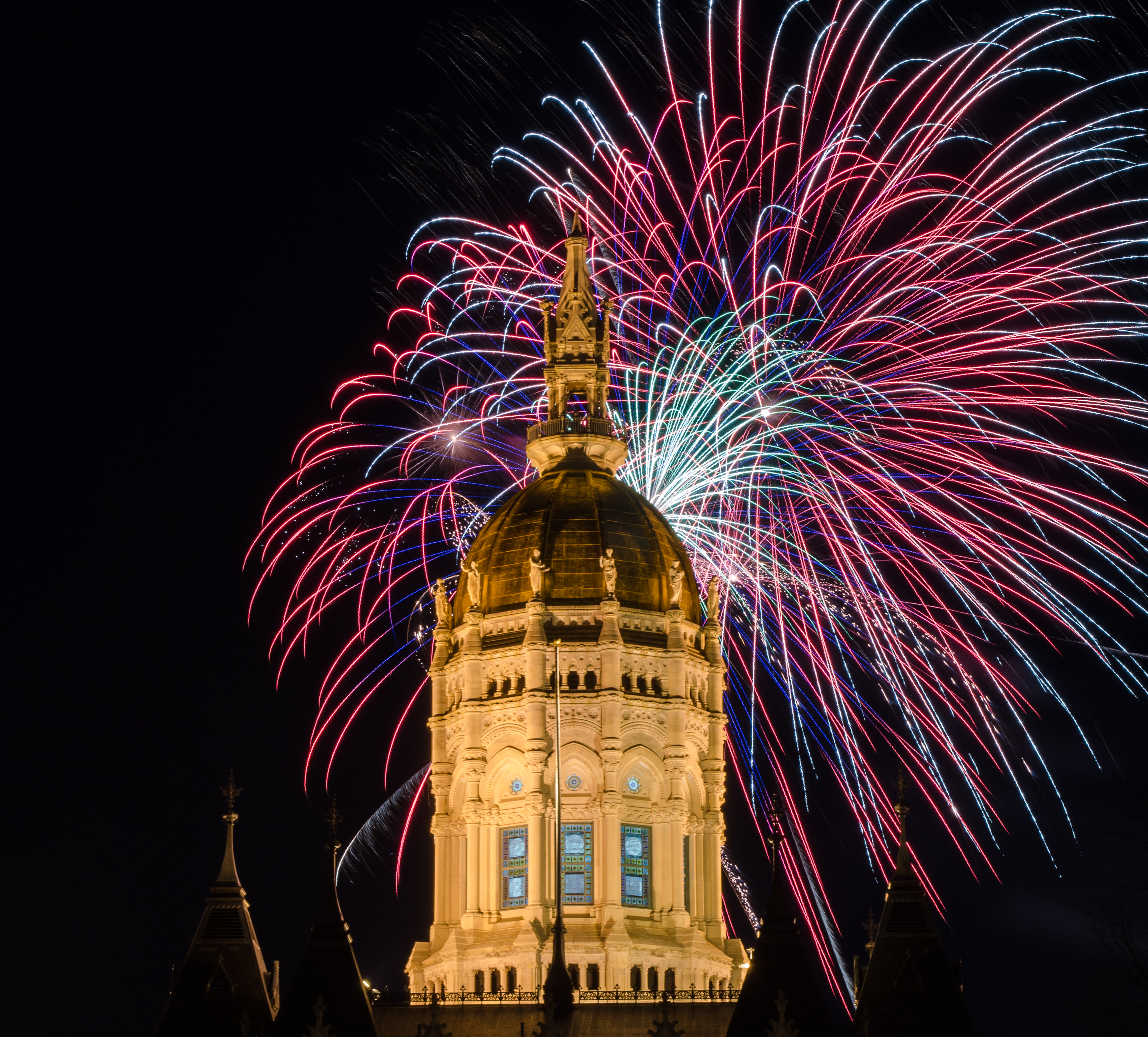 primera noche en Hartford