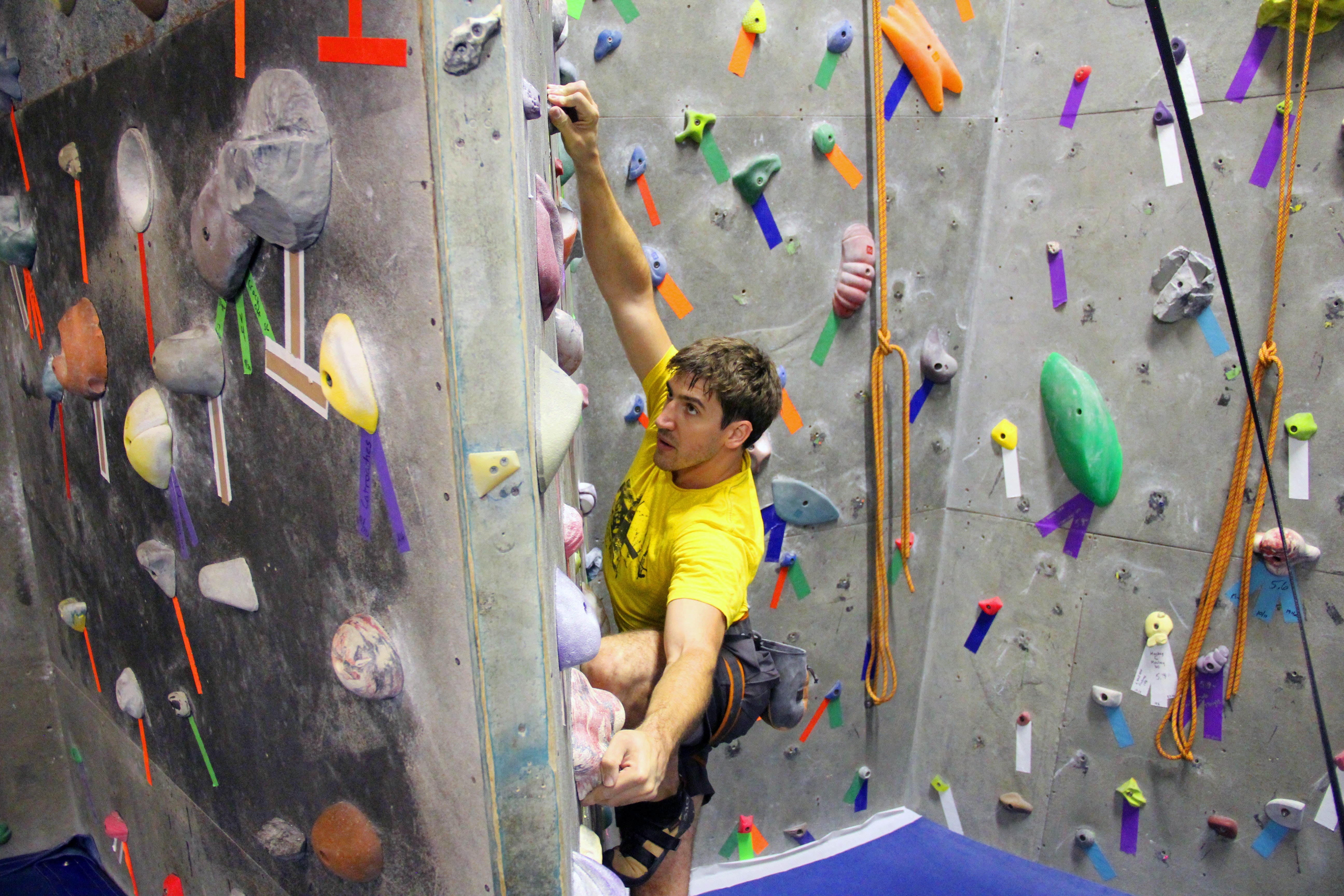 Gimnasio de roca de la Edad de Piedra