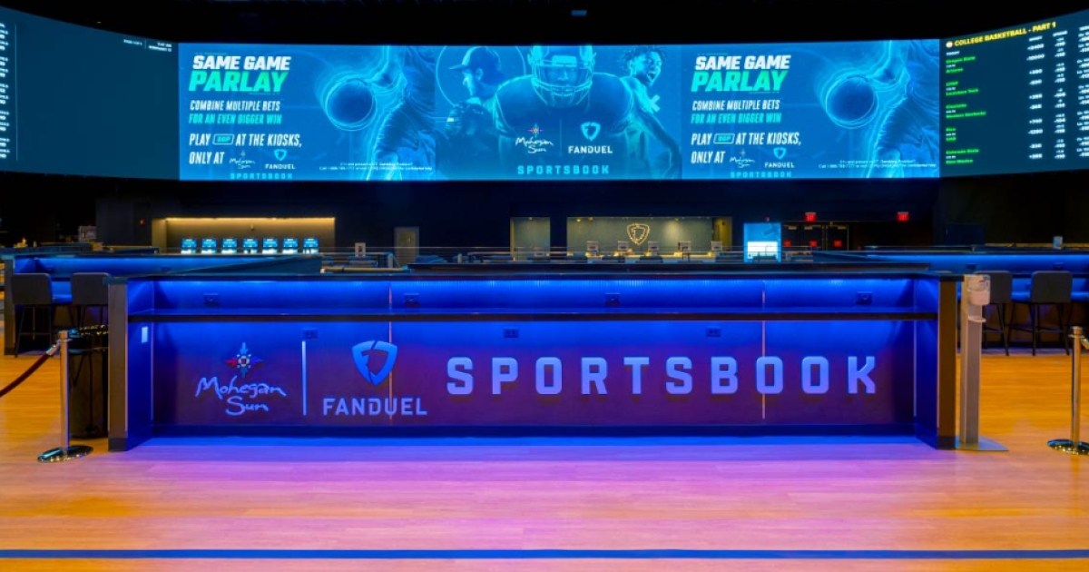 Mohegan Sun FanDuel Sportsbook CTvisit