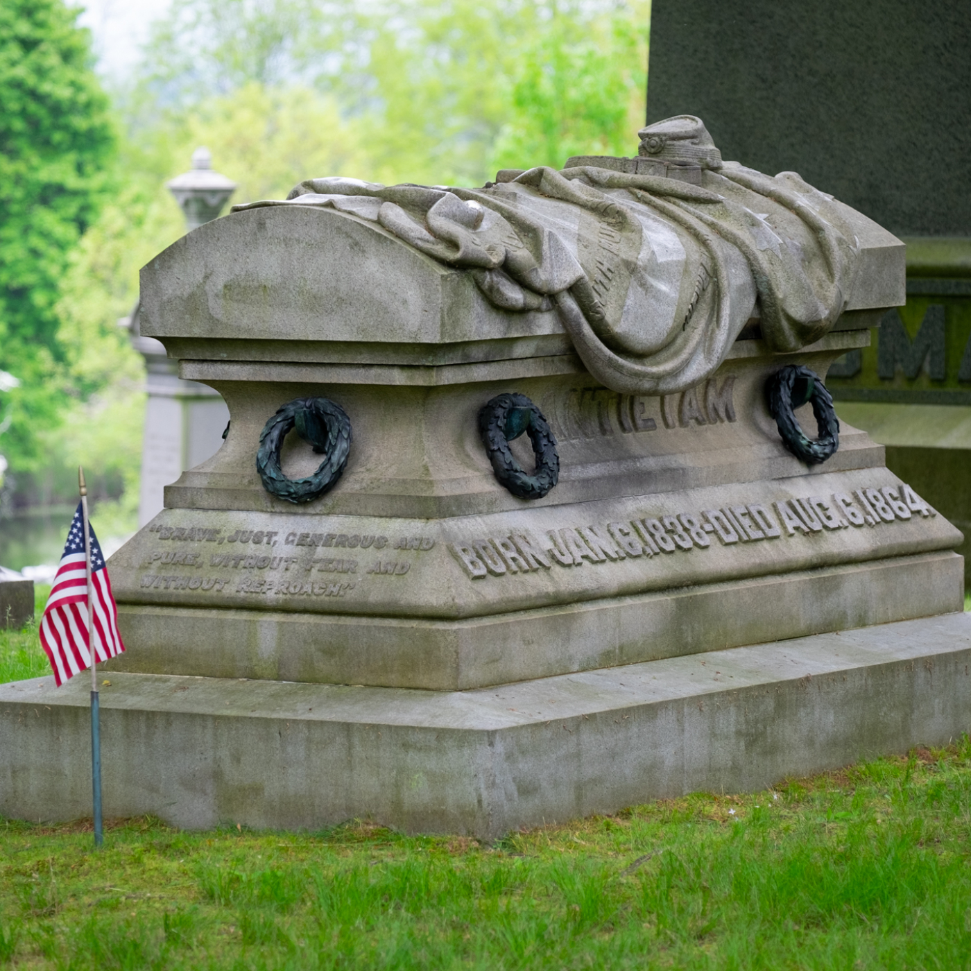 Stedman Monument, Cedar Hill Cemetery, Hartford 