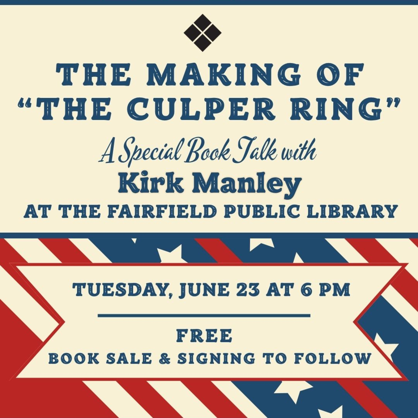 Book Talk with Kirk Manley