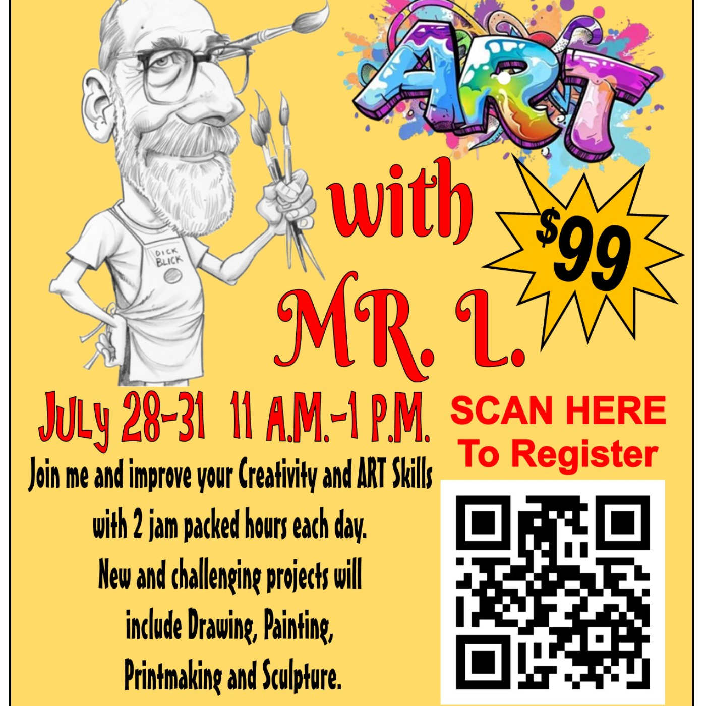 Summer Art Camp!