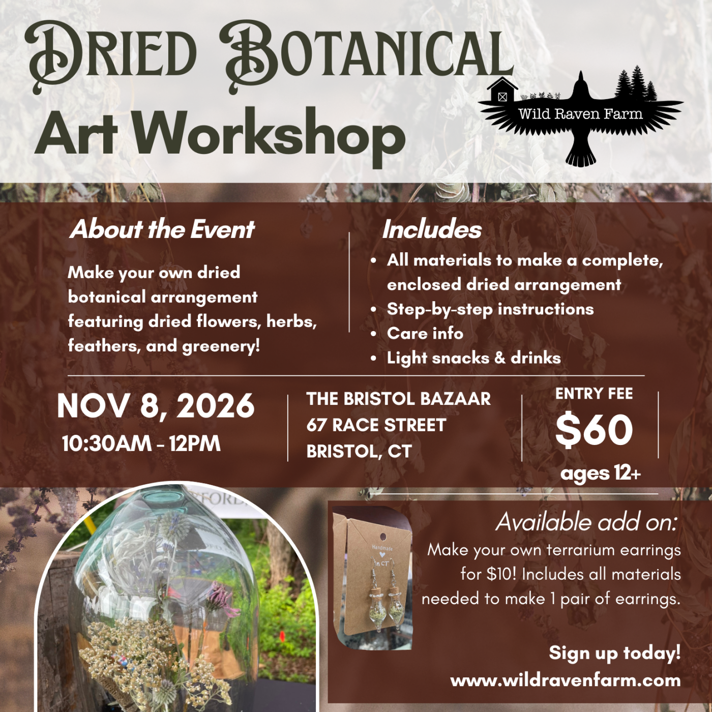 Dried Botanical Art Class