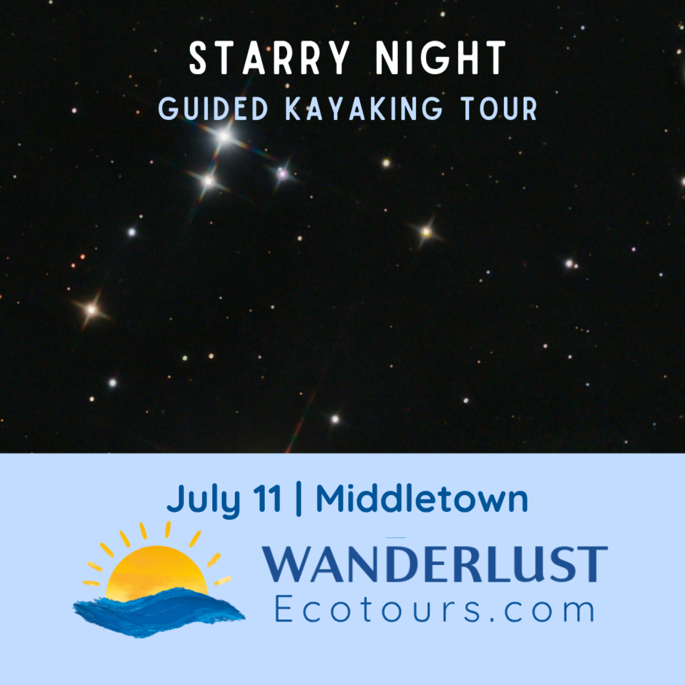 Guided Kayaking: Starry Night Tour
