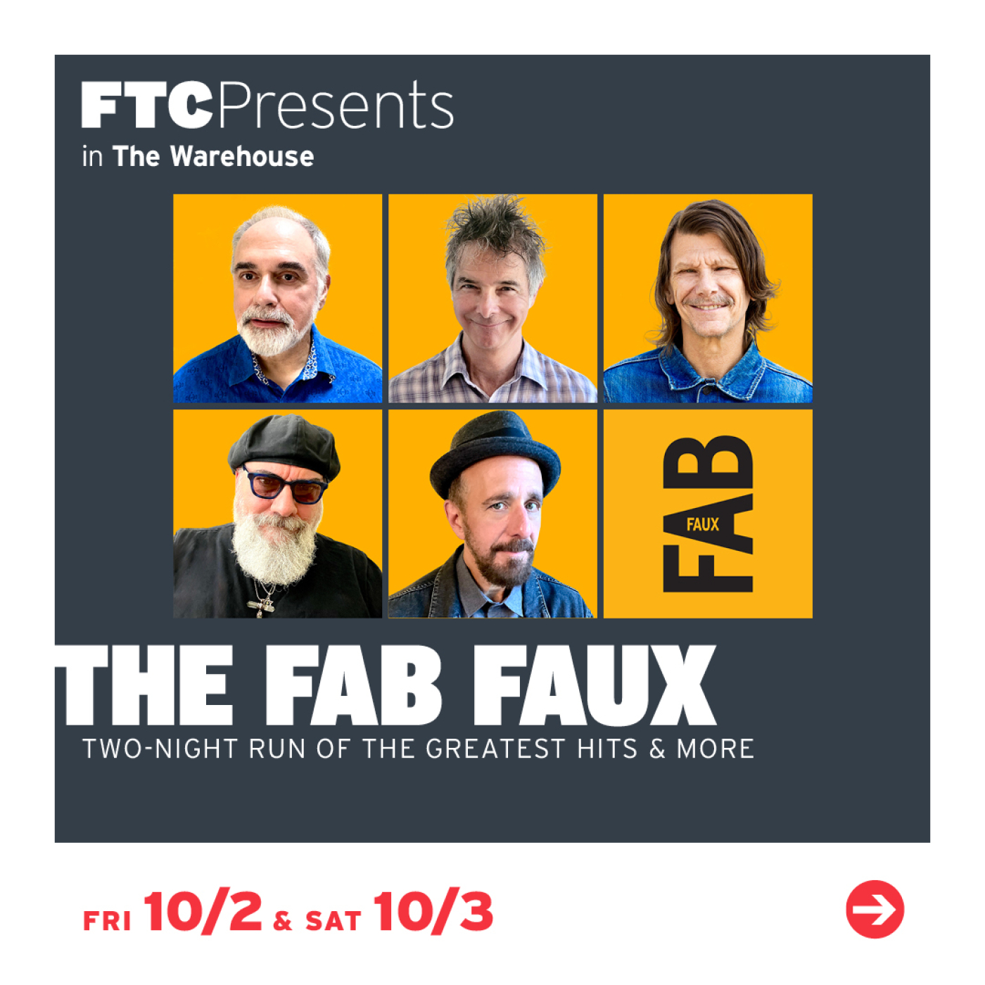 The Fab Faux A Hard Day’s Night in its Entirety plus a Set of Greatest Hits!