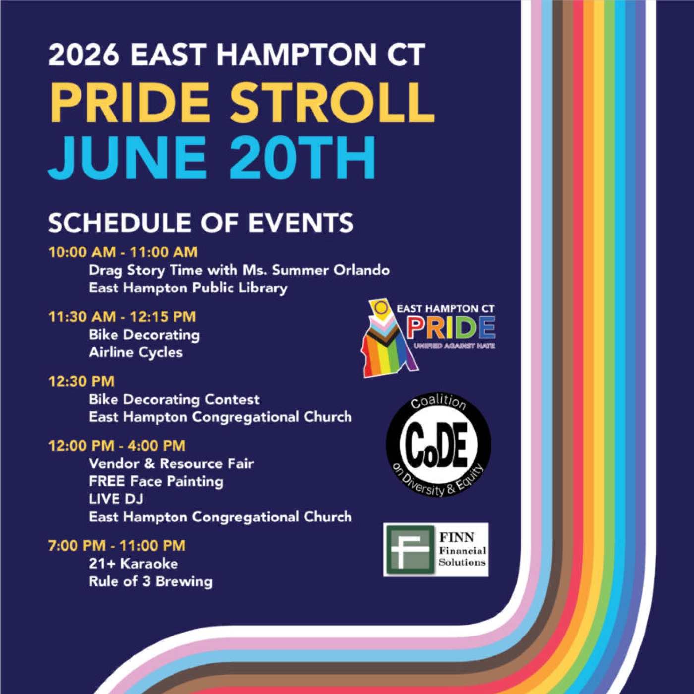 4th Annual East Hampton PRIDE Stroll 2026