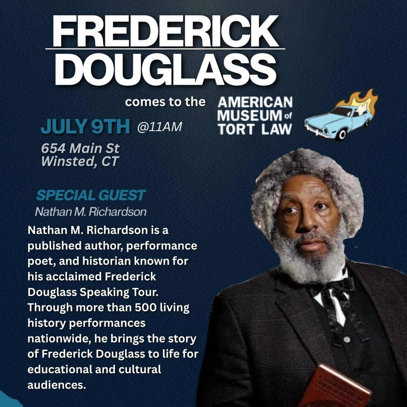 Frederick Douglass comes to the American Museum of Tort Law