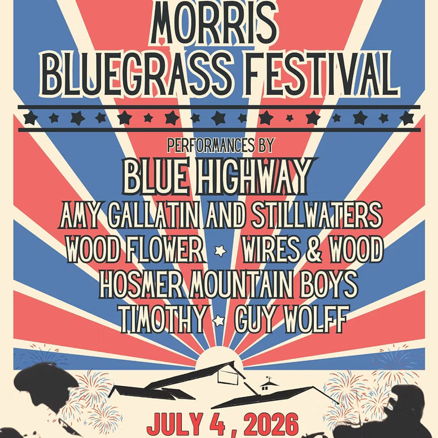 Morris Bluegrass Festival 2026 - Morris, CT