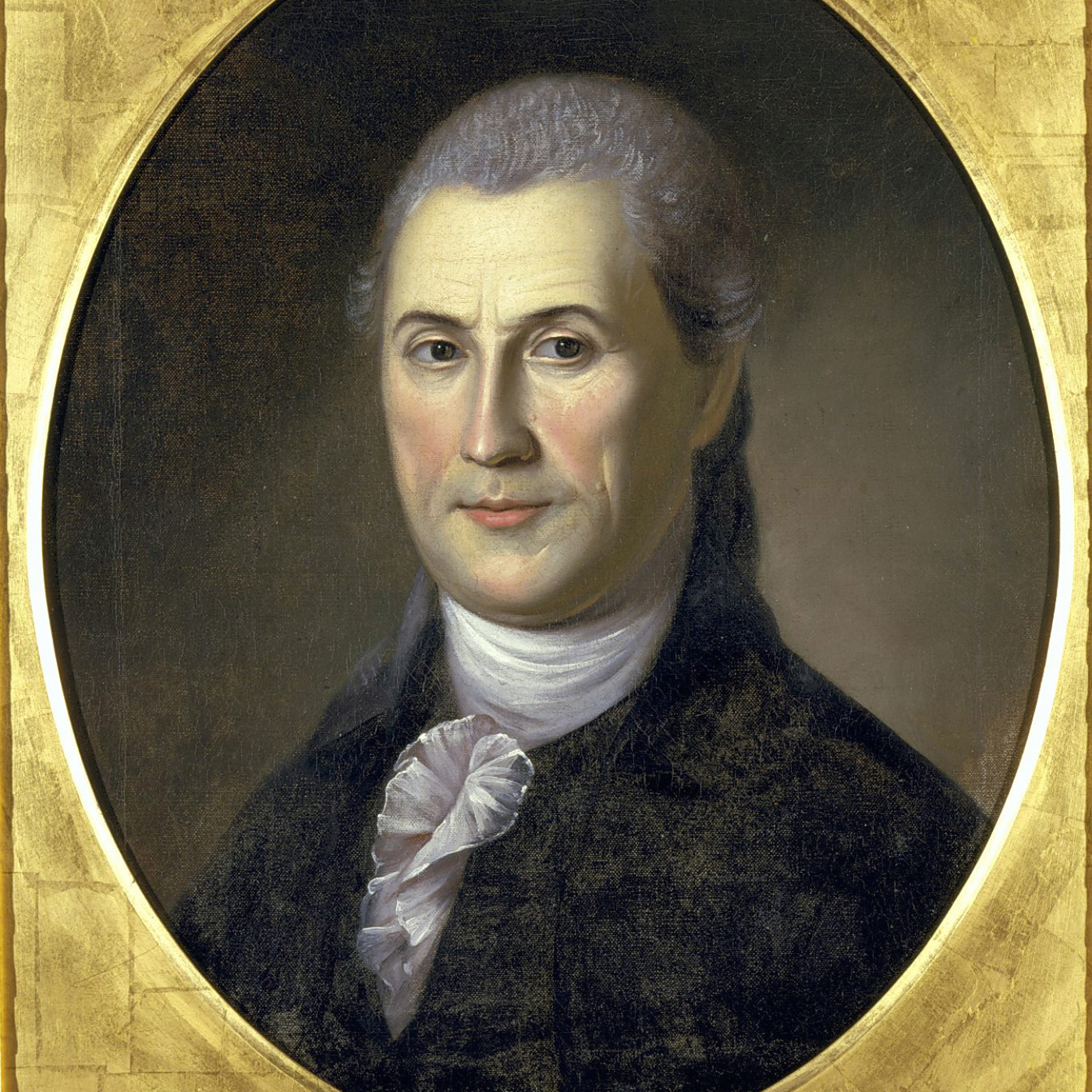 Charles Wilson Peale's painting of Samuel Huntington