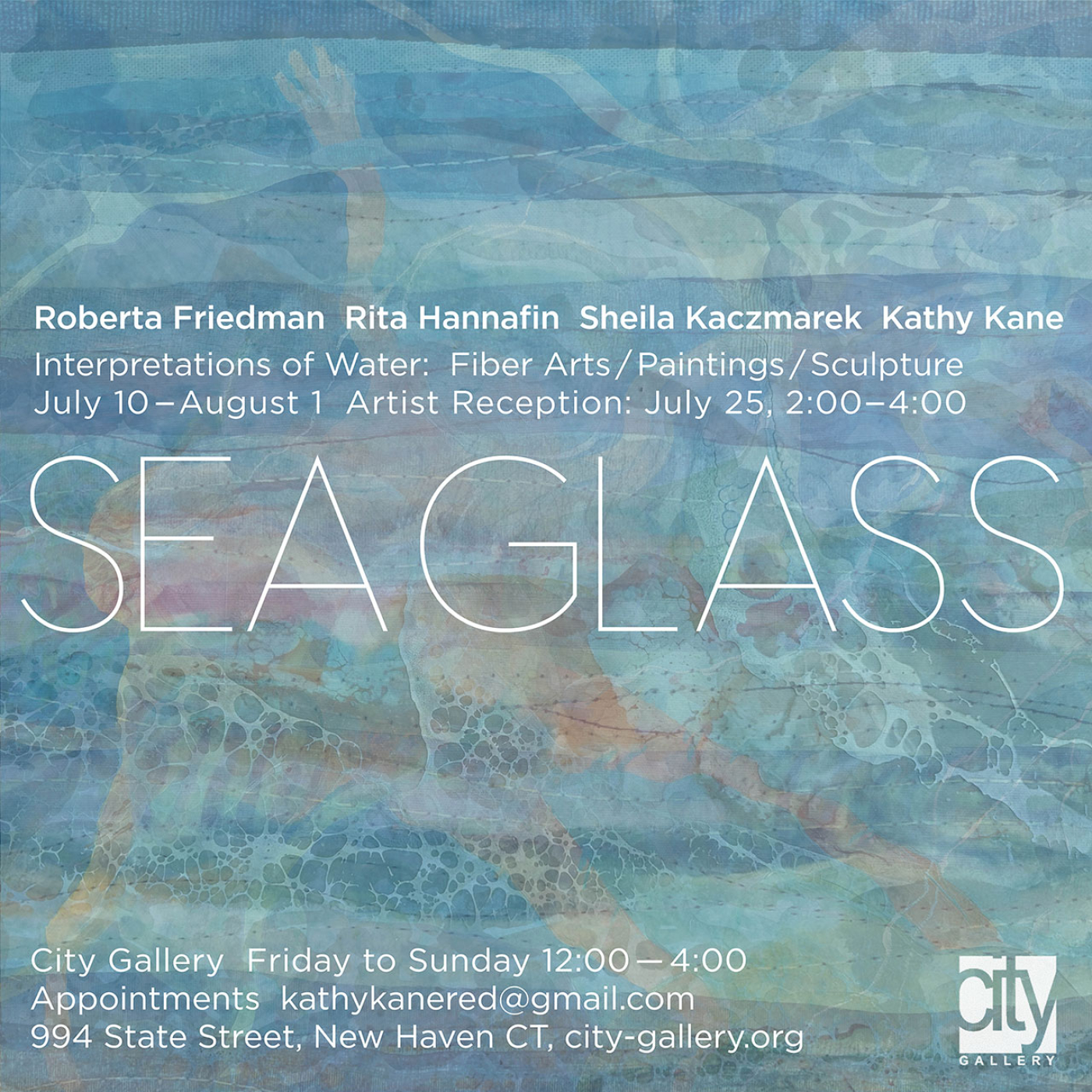 Sea Glass: Interpretations of Water at City Gallery