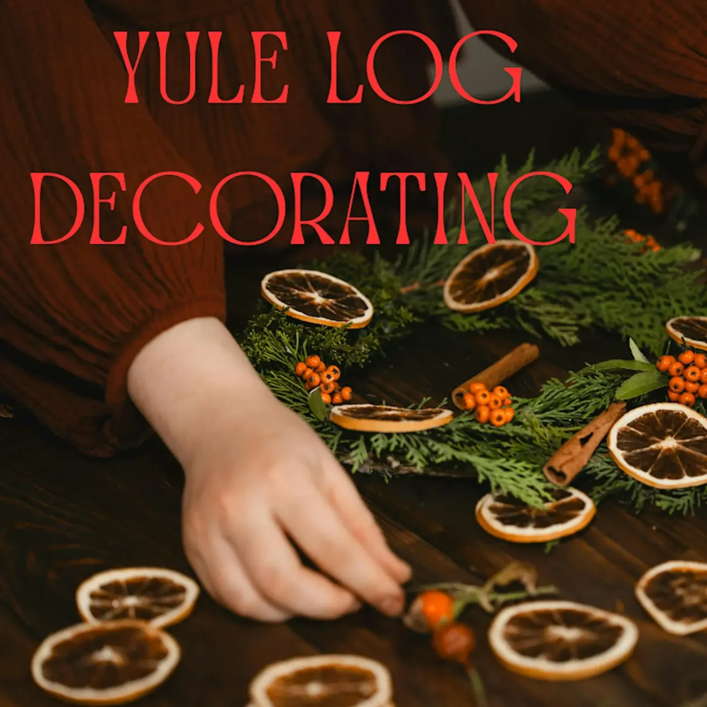 Yule Log Decorating