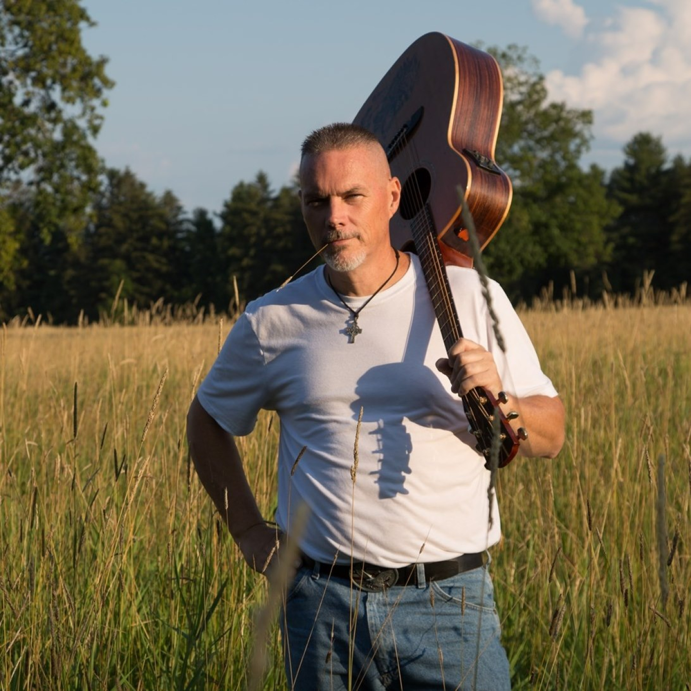 Jeff Conlon with guitar