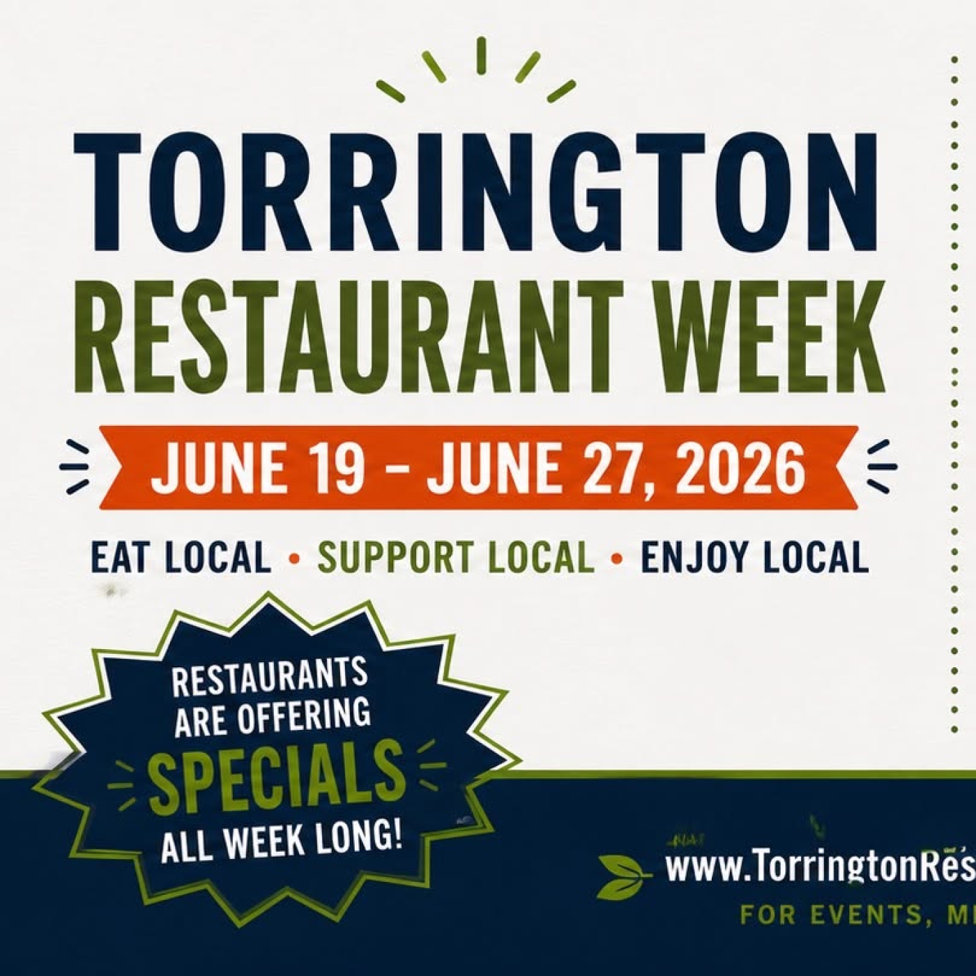 Torrington Restaurant Week