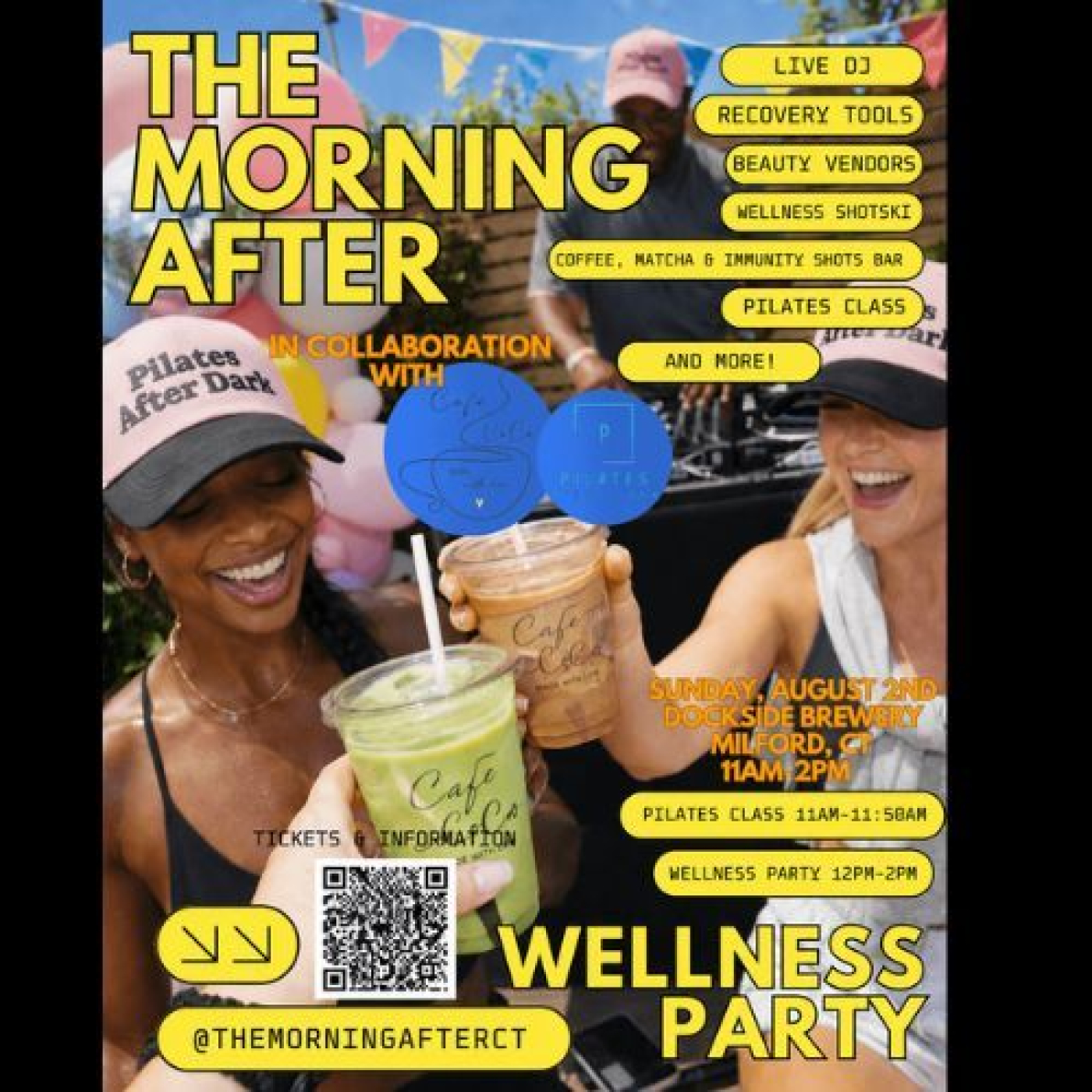 Pilates After Dark: The Morning After Wellness Party