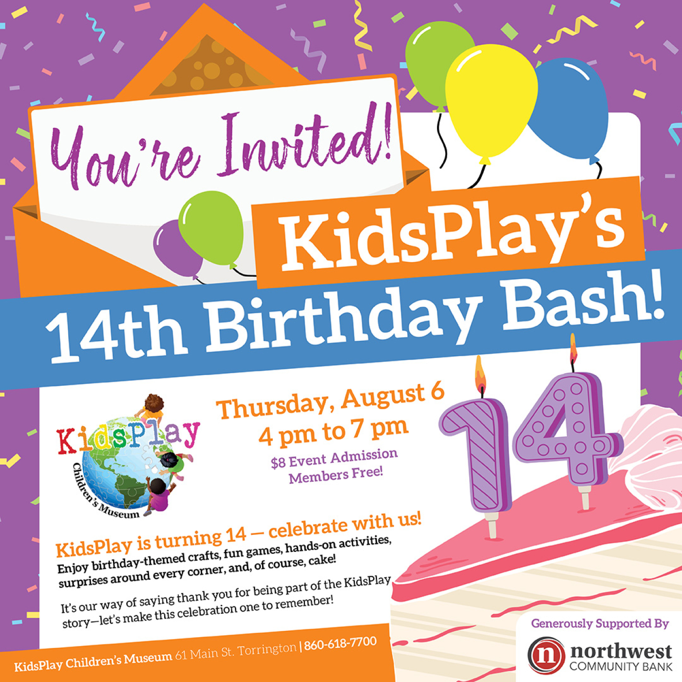 KidsPlay 14th Birthday Bash