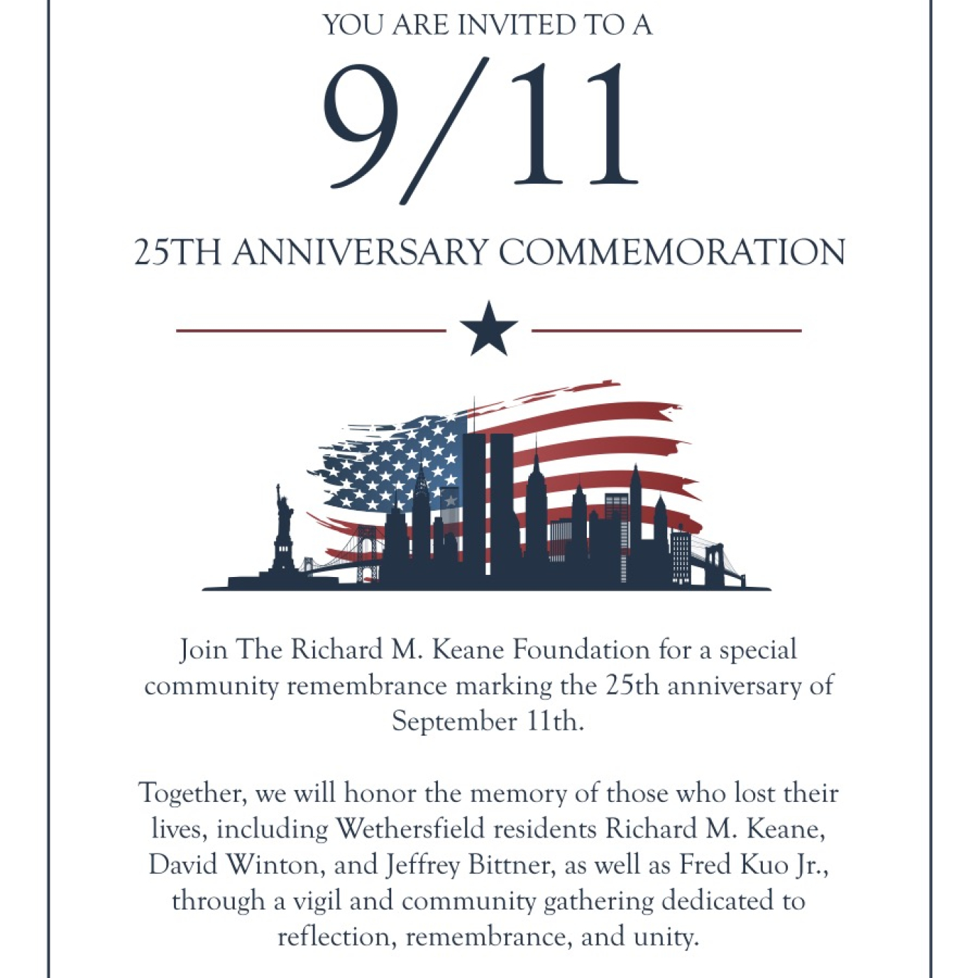 9/11 Anniversary Commemoration 