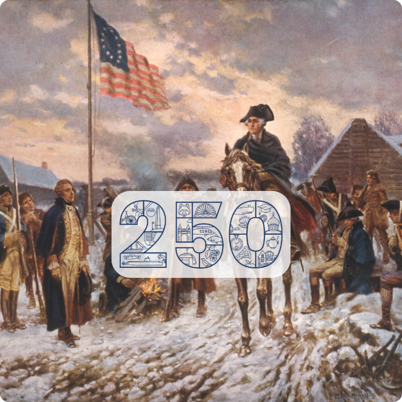 American Revolution Painting 250