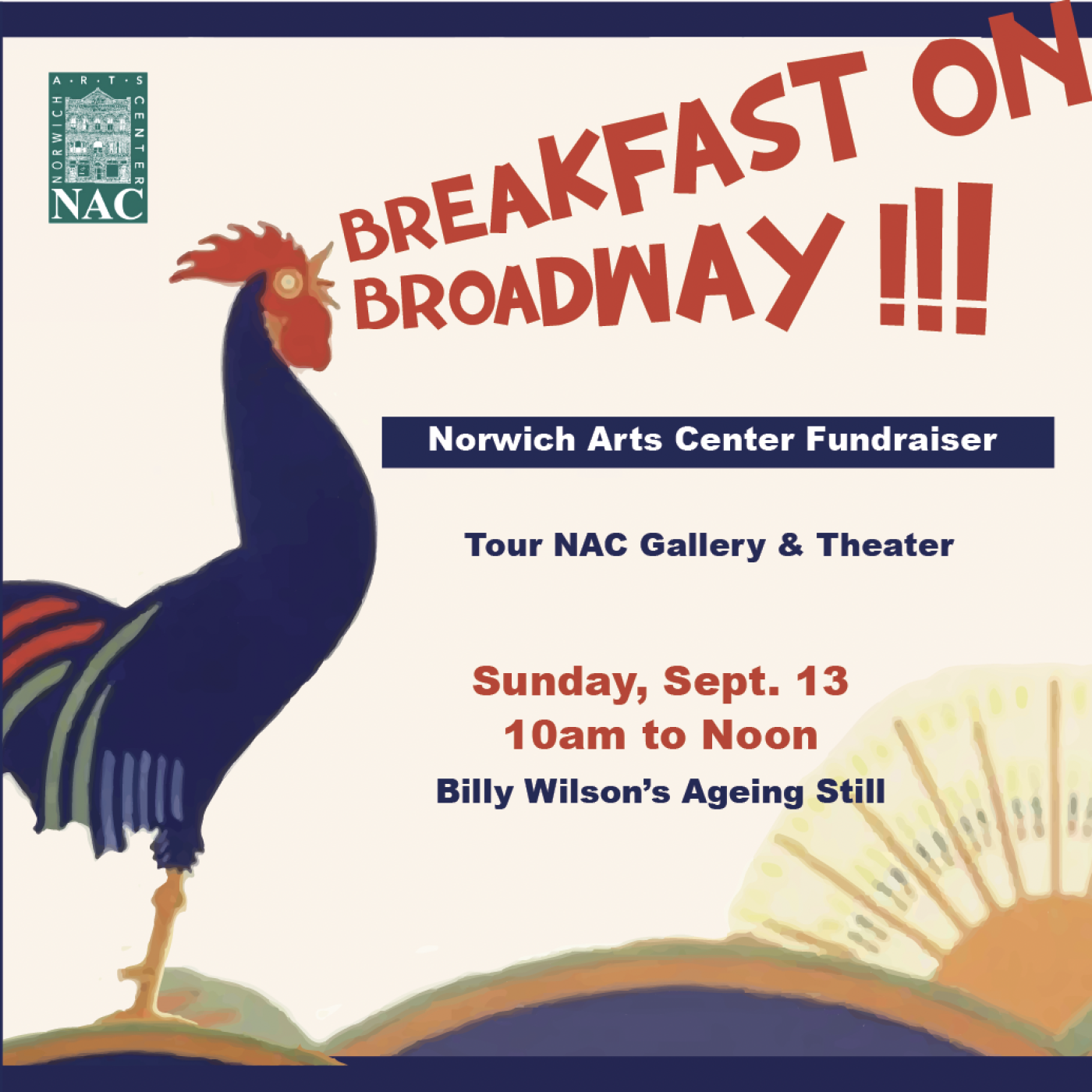 Breakfast Fundraiser at Billy Wilson's Ageing Still
