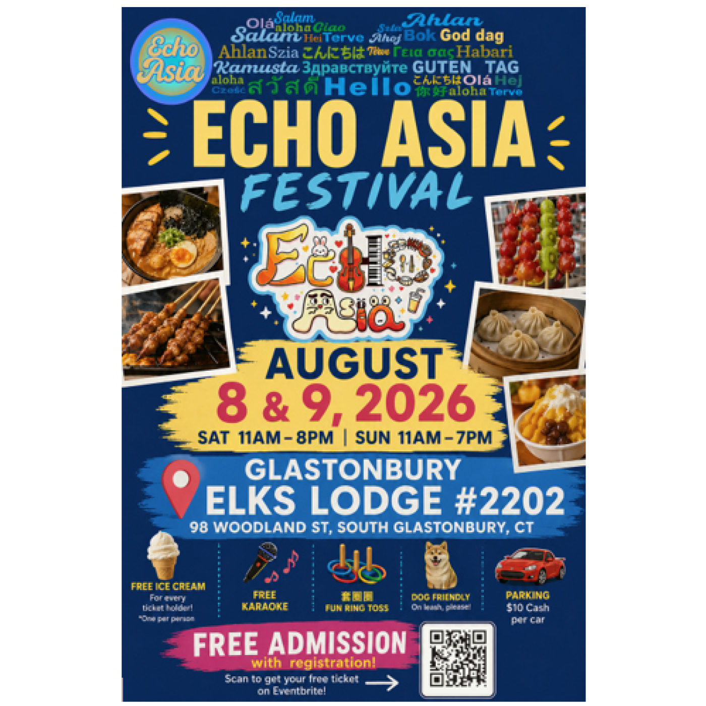 Echo Asia Festival - Aug. 8 & 9, 2026