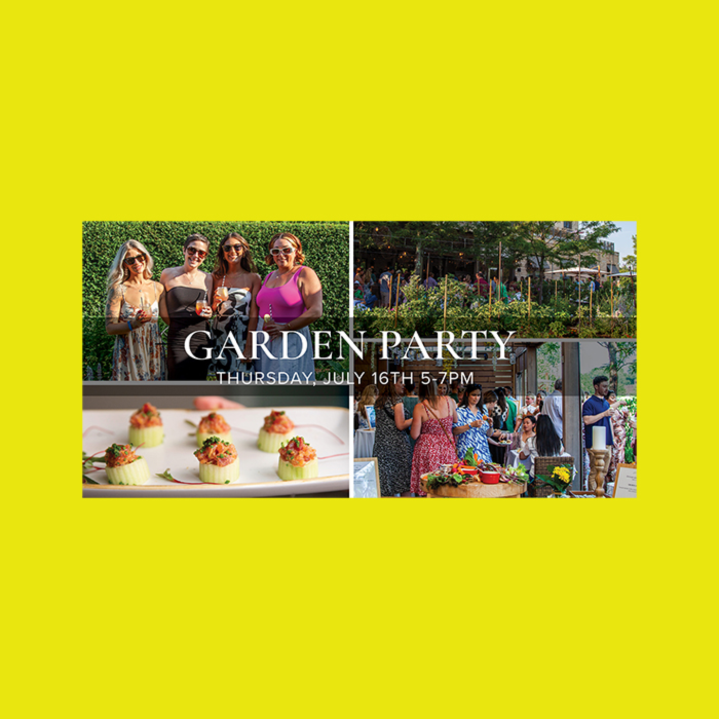 Garden Party - July 16