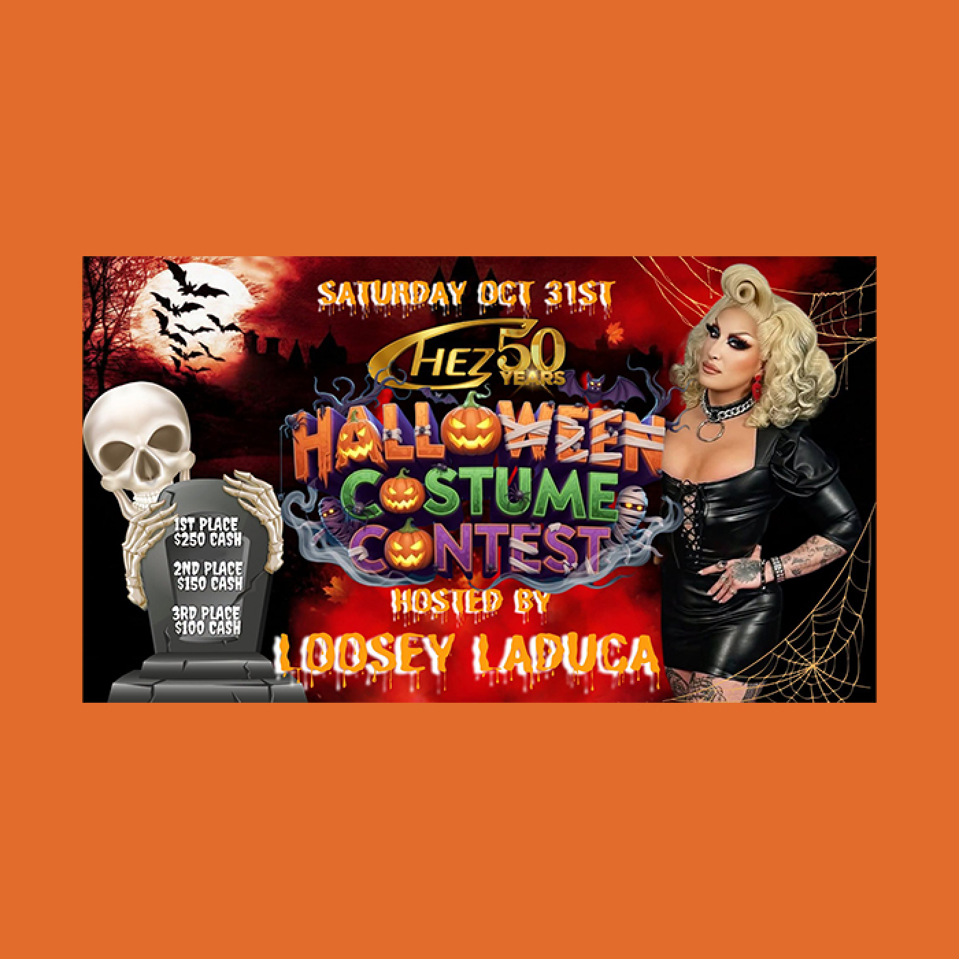 Halloween Costume Contest - Featuring Loosey LaDuca