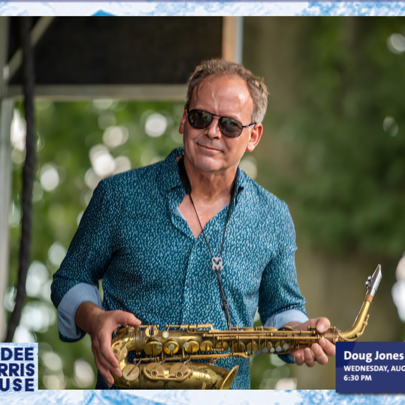 Jazz player Doug Jones. 