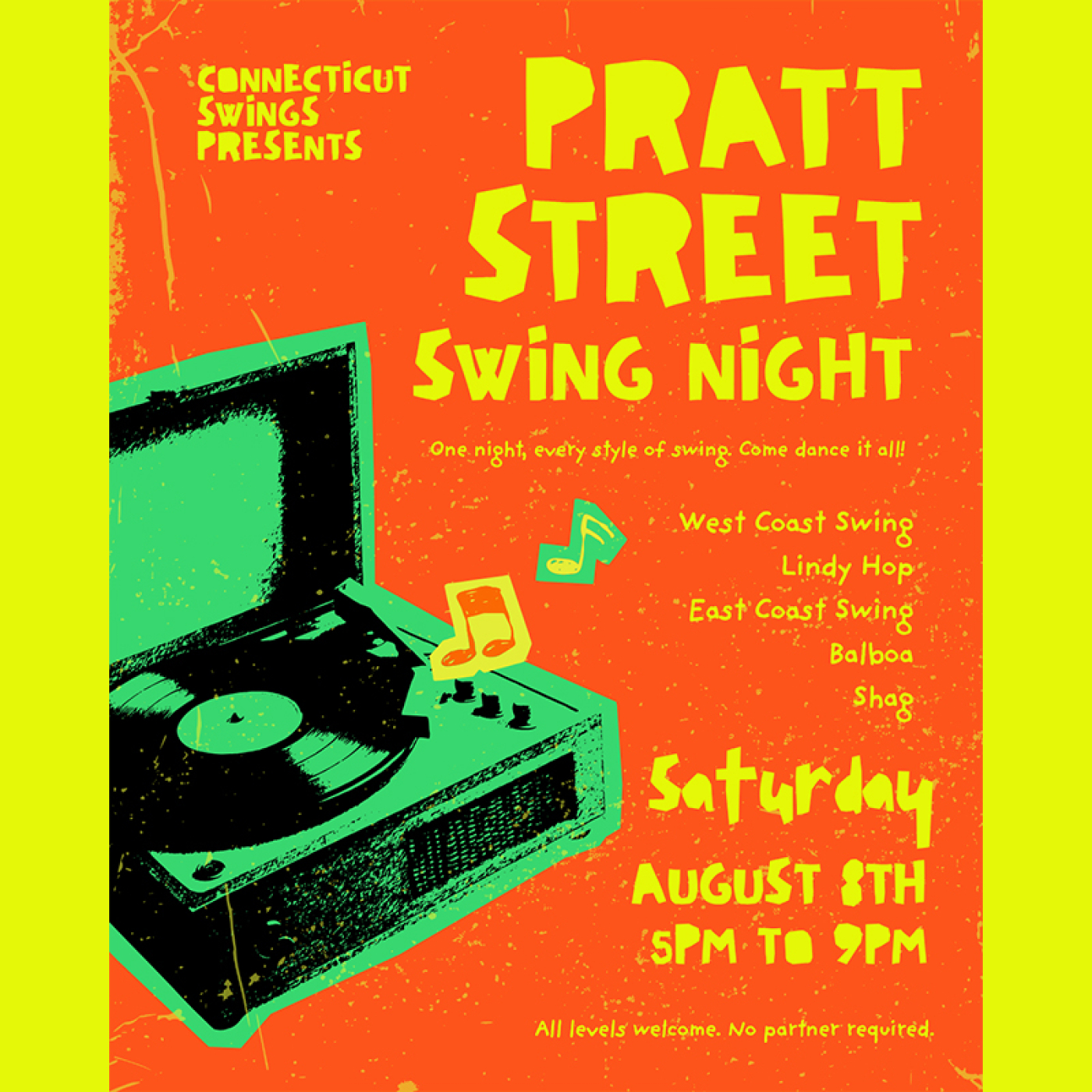 Pratt Street Swing Night