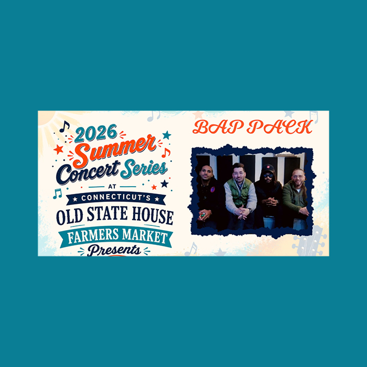 Summer Music Series featuring BAP PACK