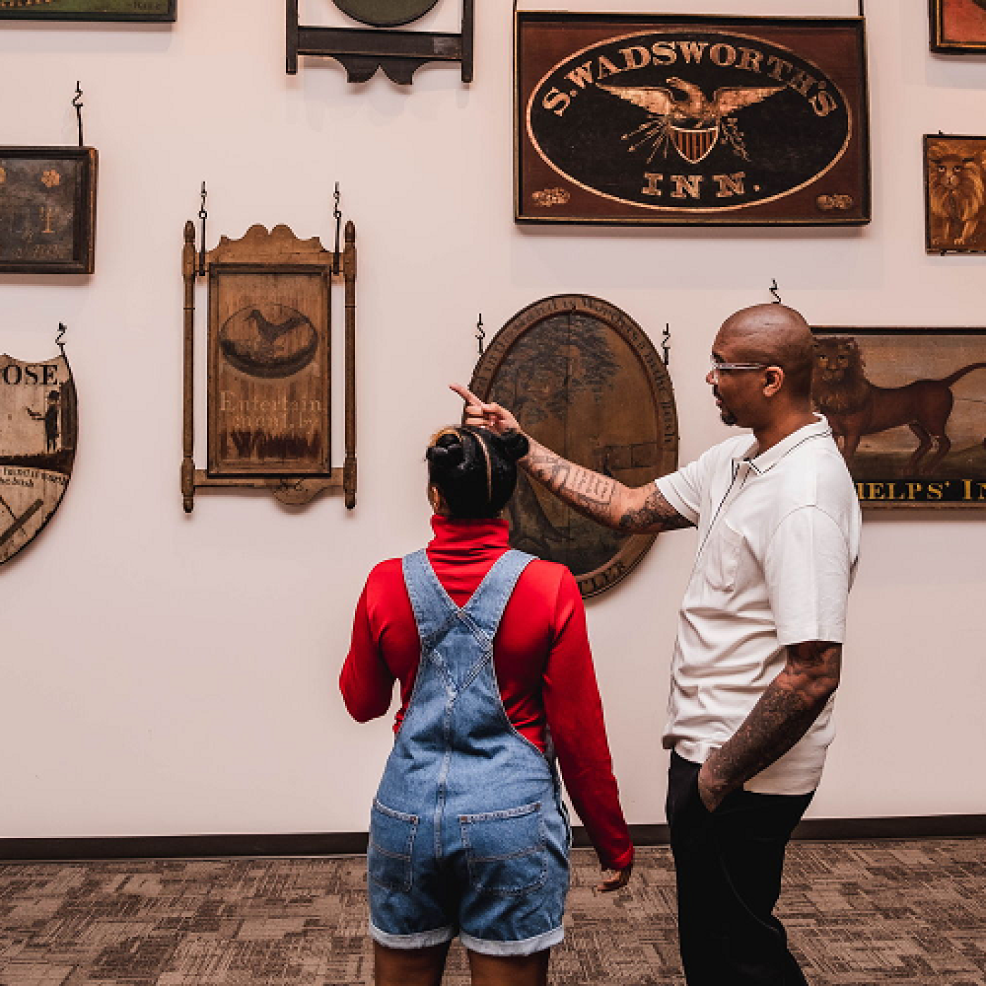 Drop in for a gallery talk about tavern life in early Connecticut