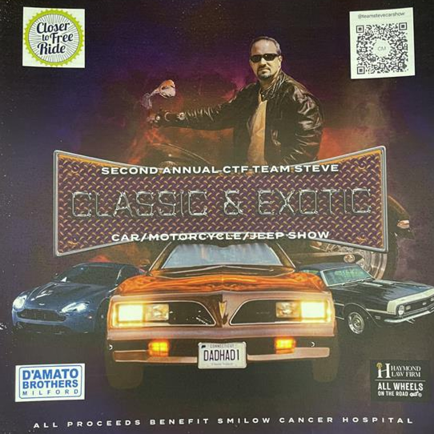 2nd Annual CTF Team Steve Classic Car/Motorcycle/Jeep Show - Aug. 15