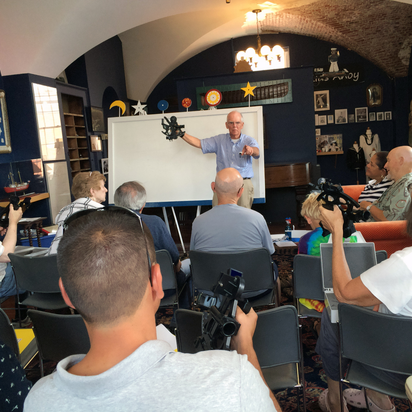 JIBBOOM CLUB - celestial navigation at the Custom House