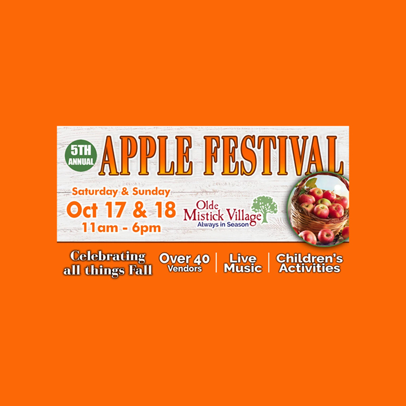 5th Annual Apple Festival
