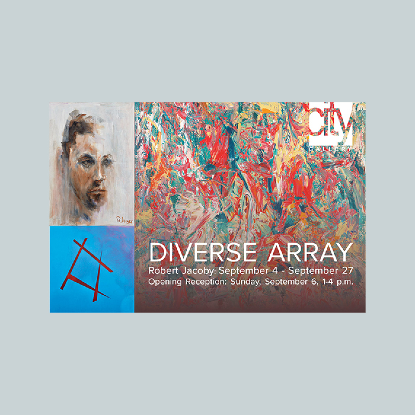 DIVERSE ARRAY, WORK BY ROBERT JACOBY
