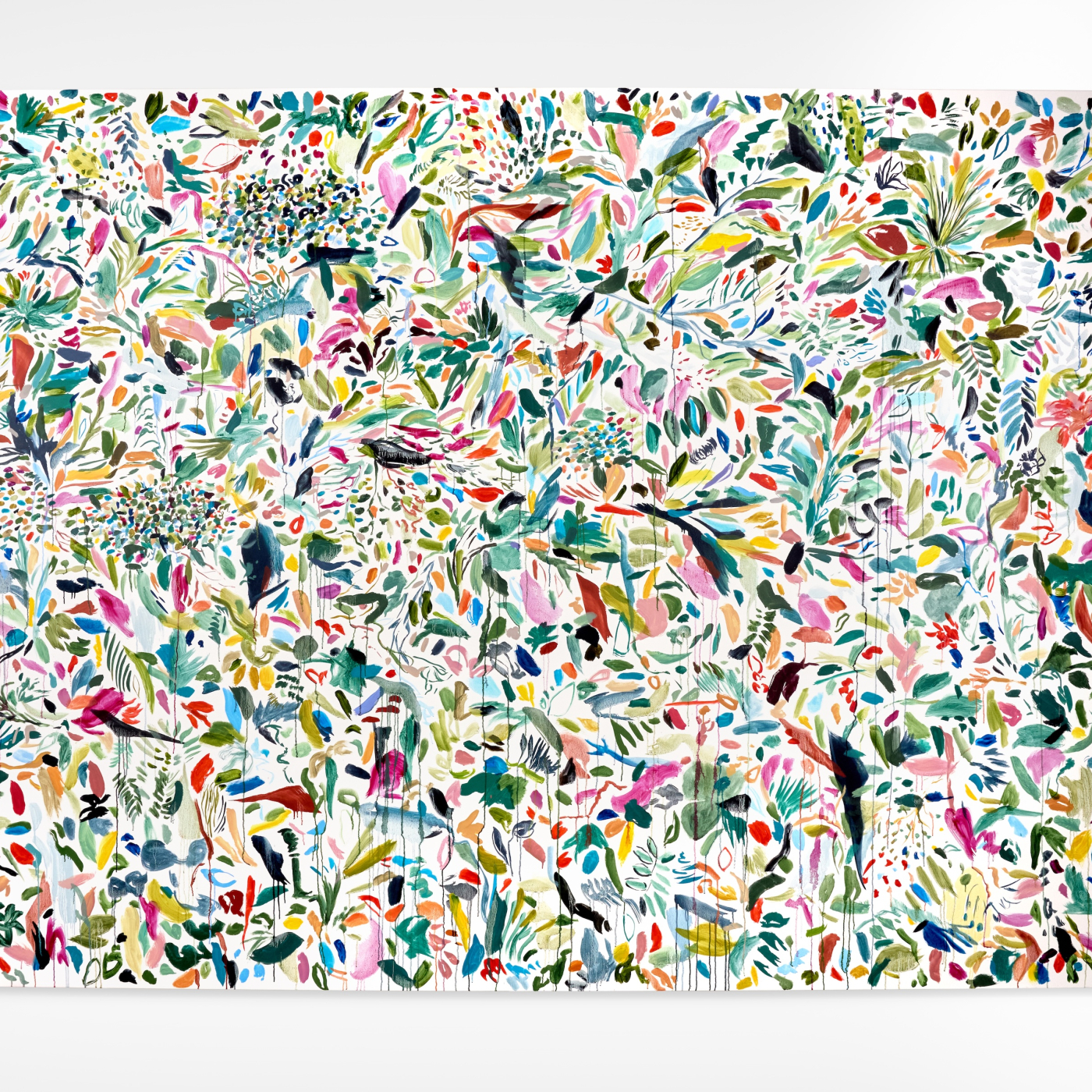 oil on canvas, 84 x 108 inches