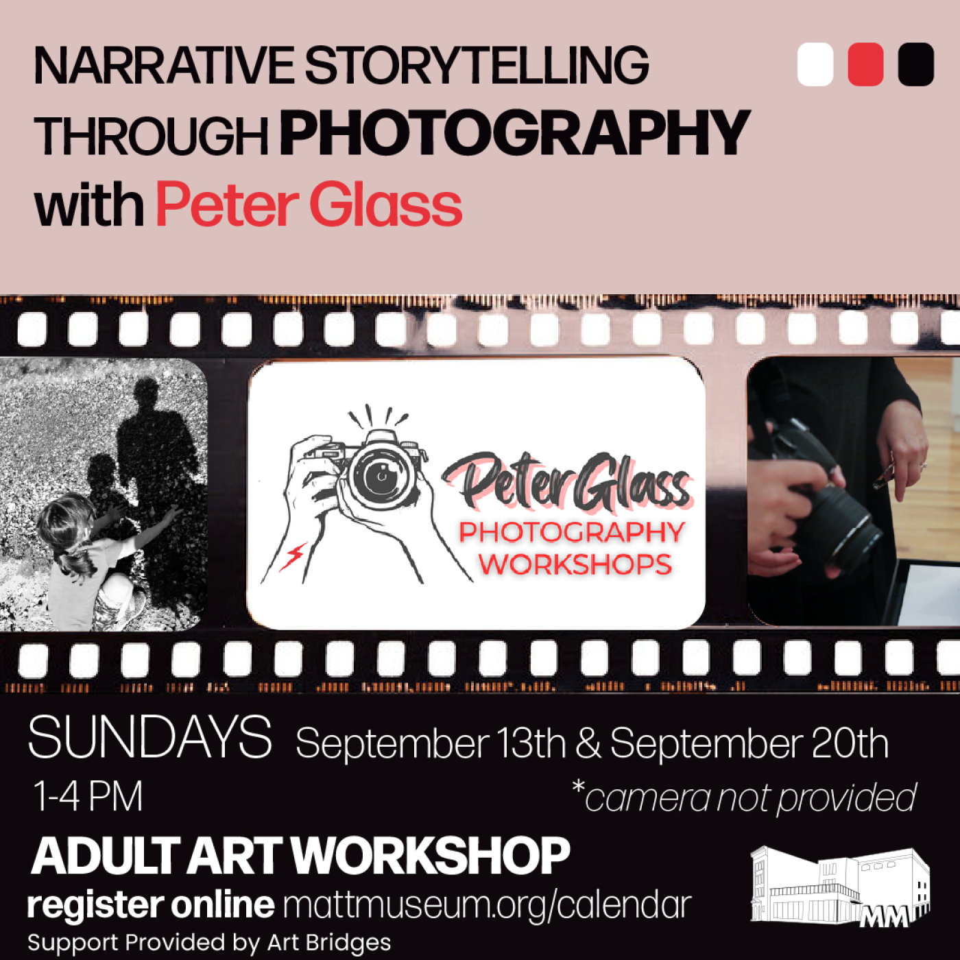 September 13th (Part 1) 1-4 PM September 20th (Part 2) 1- 4PM  $10 Member | $15 Non-Member 