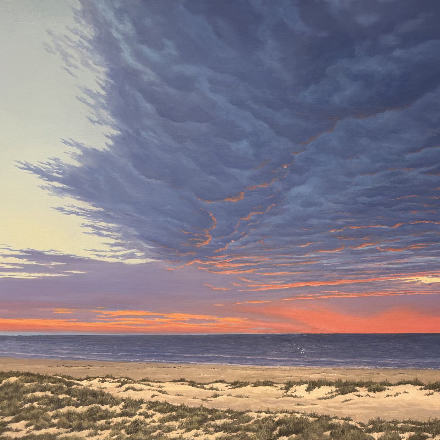 Sunset at Baldhead Island