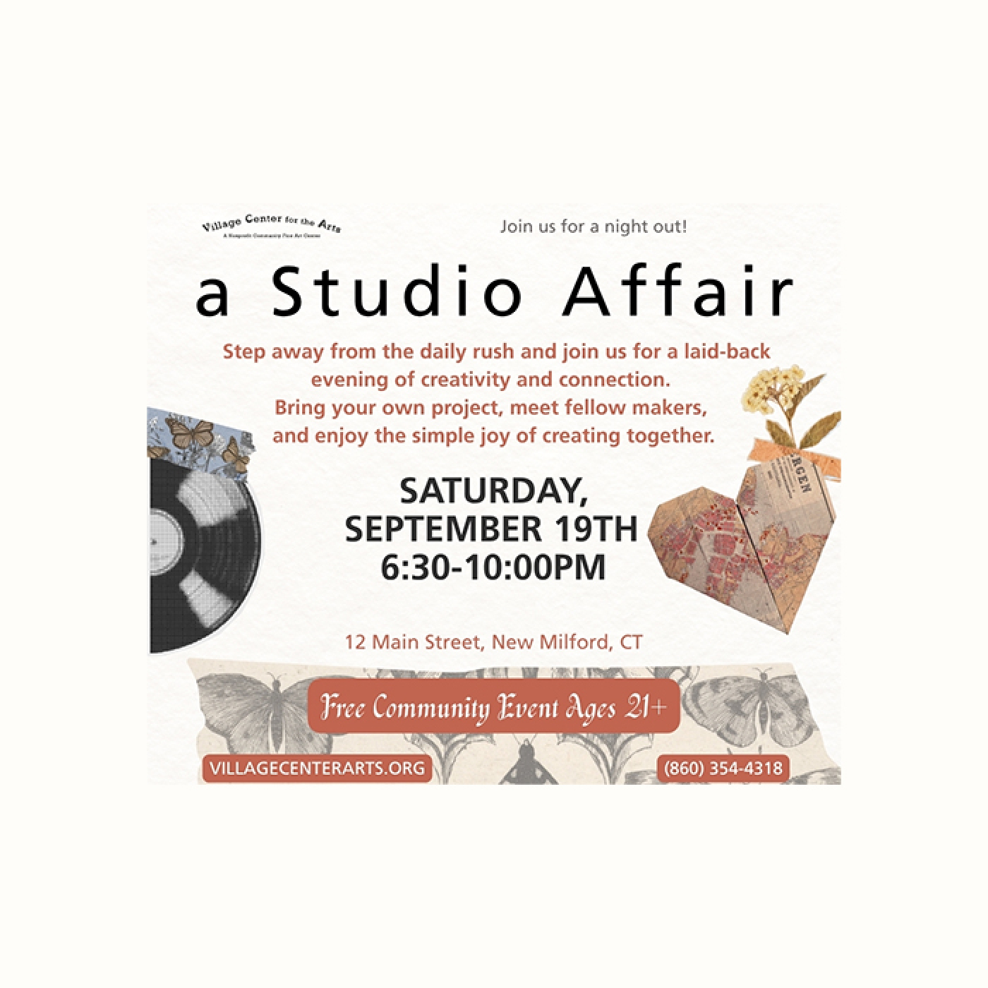a Studio Affair - September 19, 2026