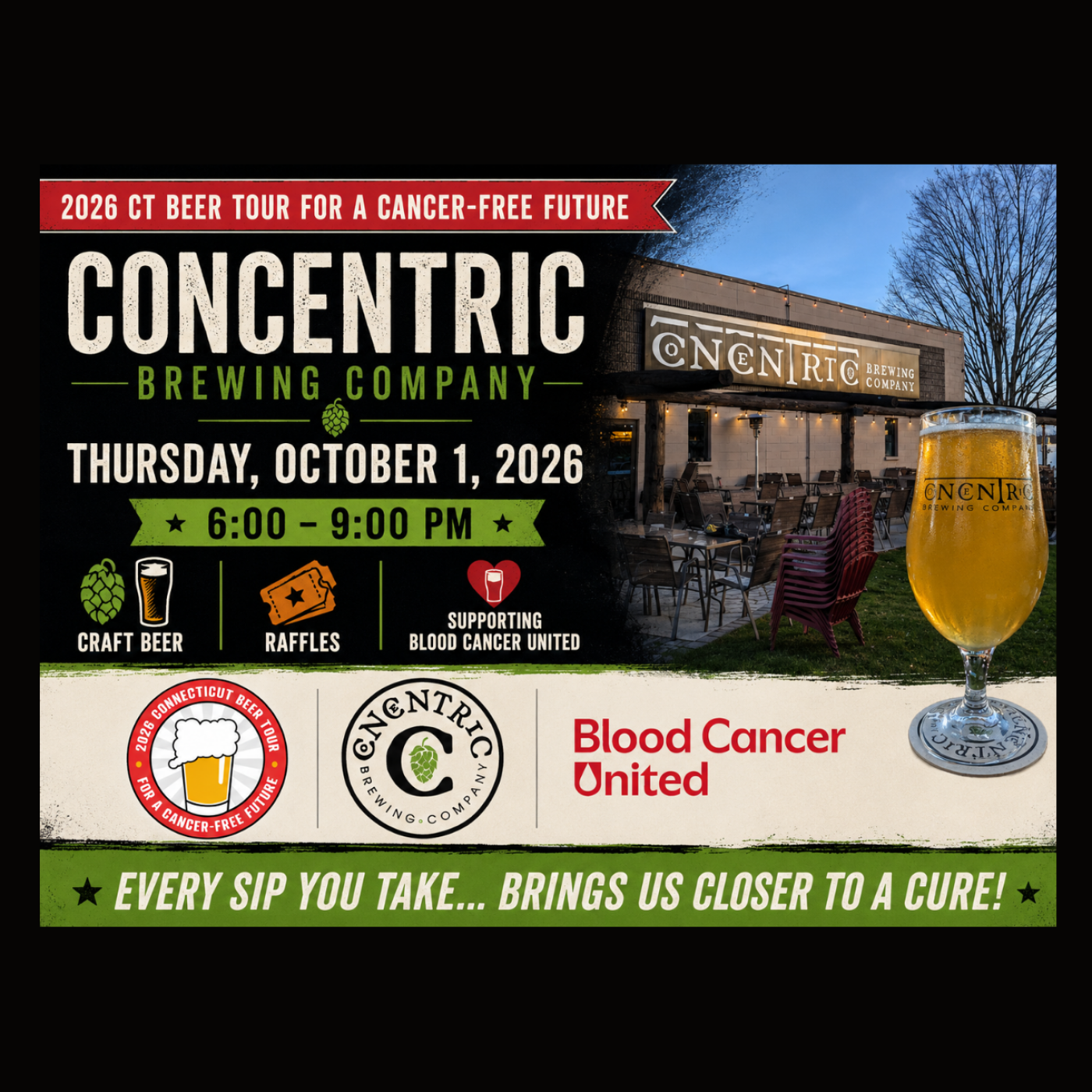 CT Beer Tour at Concentric Brewing Co.