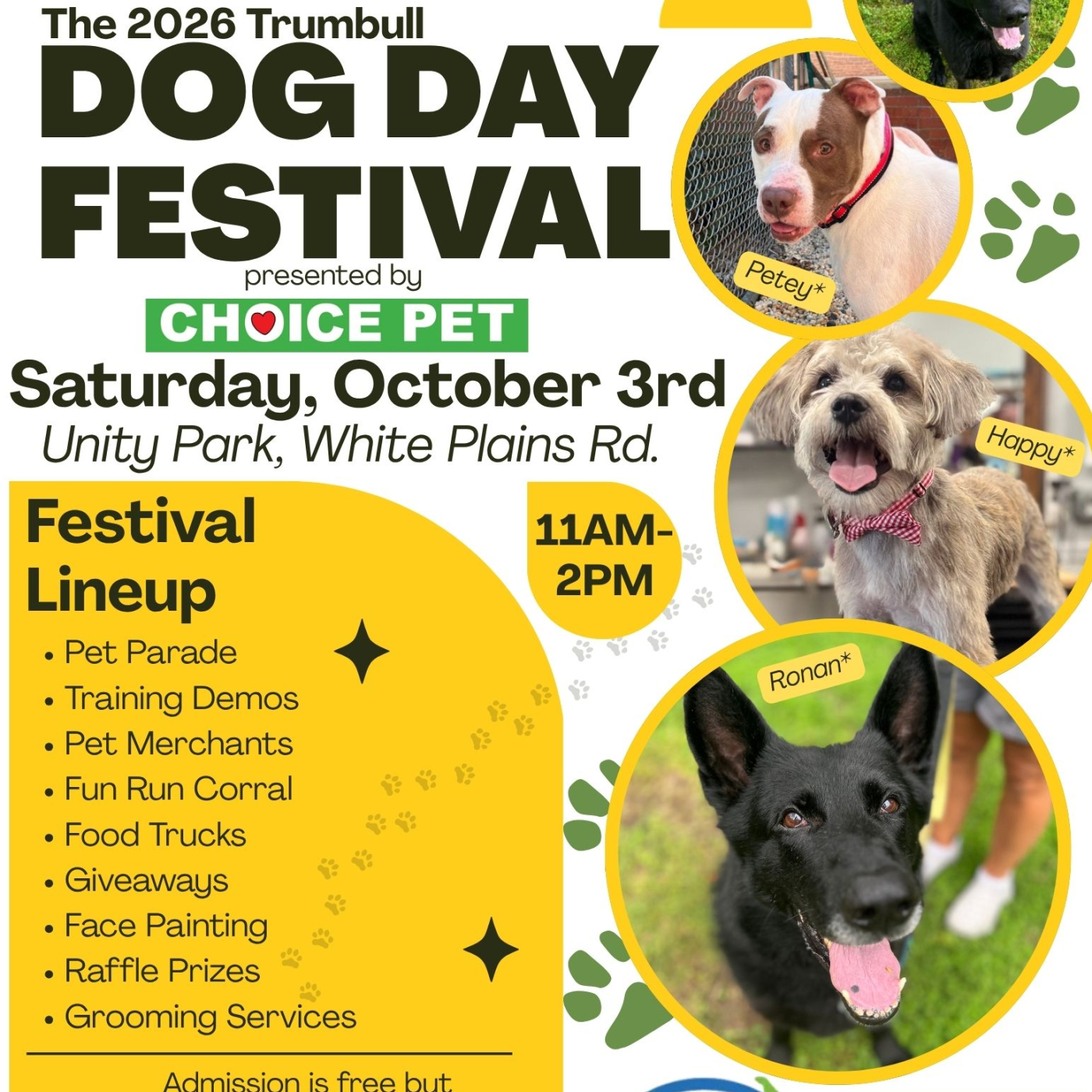 Trumbull Dog Day Festival