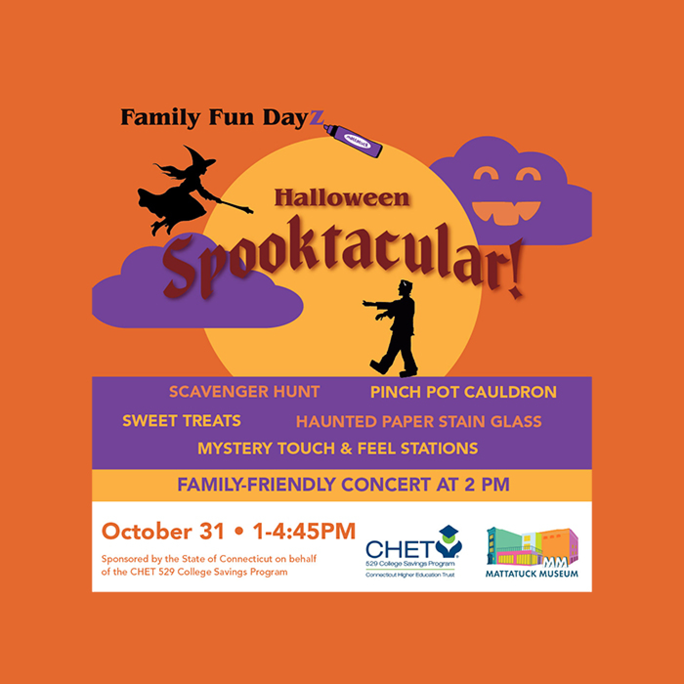 Free Family Dun Day: Halloween Spooktacular at the MATT