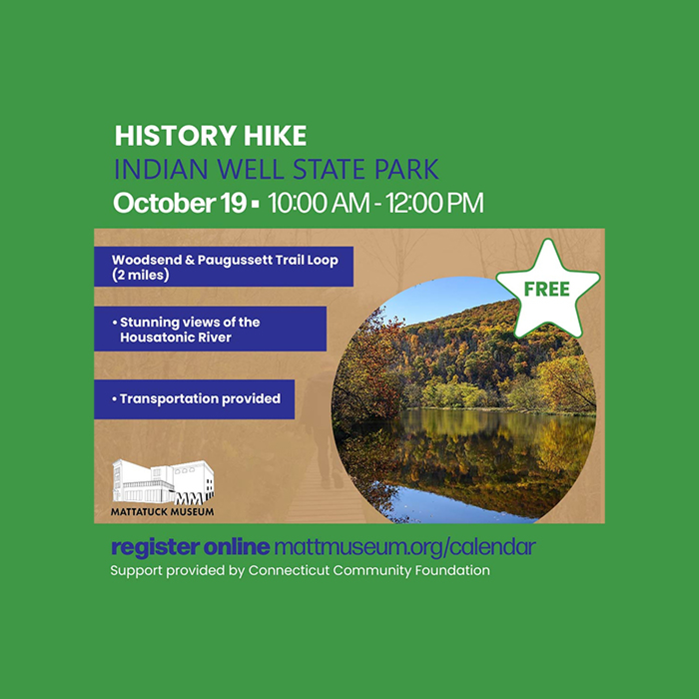 Hike and learn the history of the Indian Well State Park