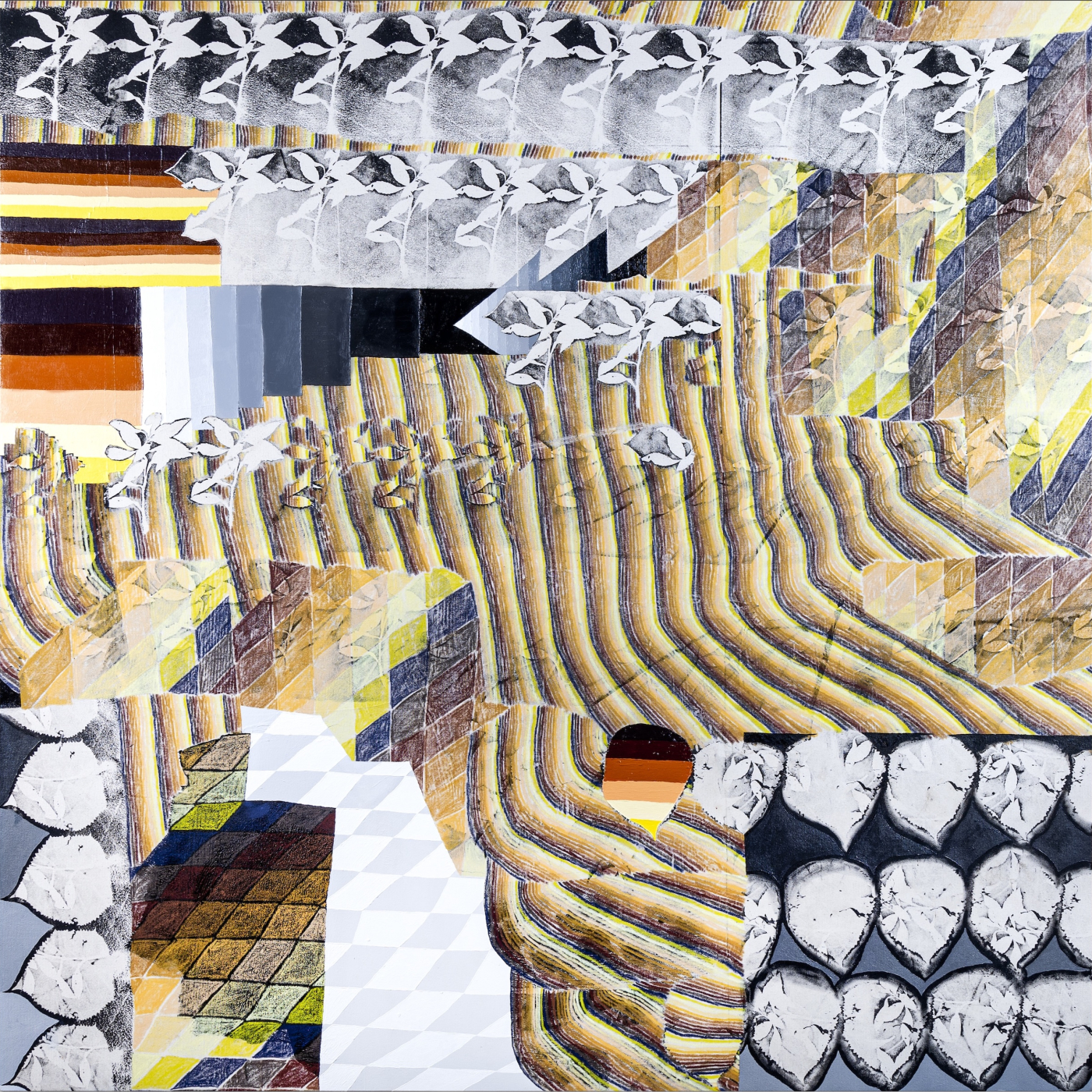 An abstract artwork by Will Hutnick