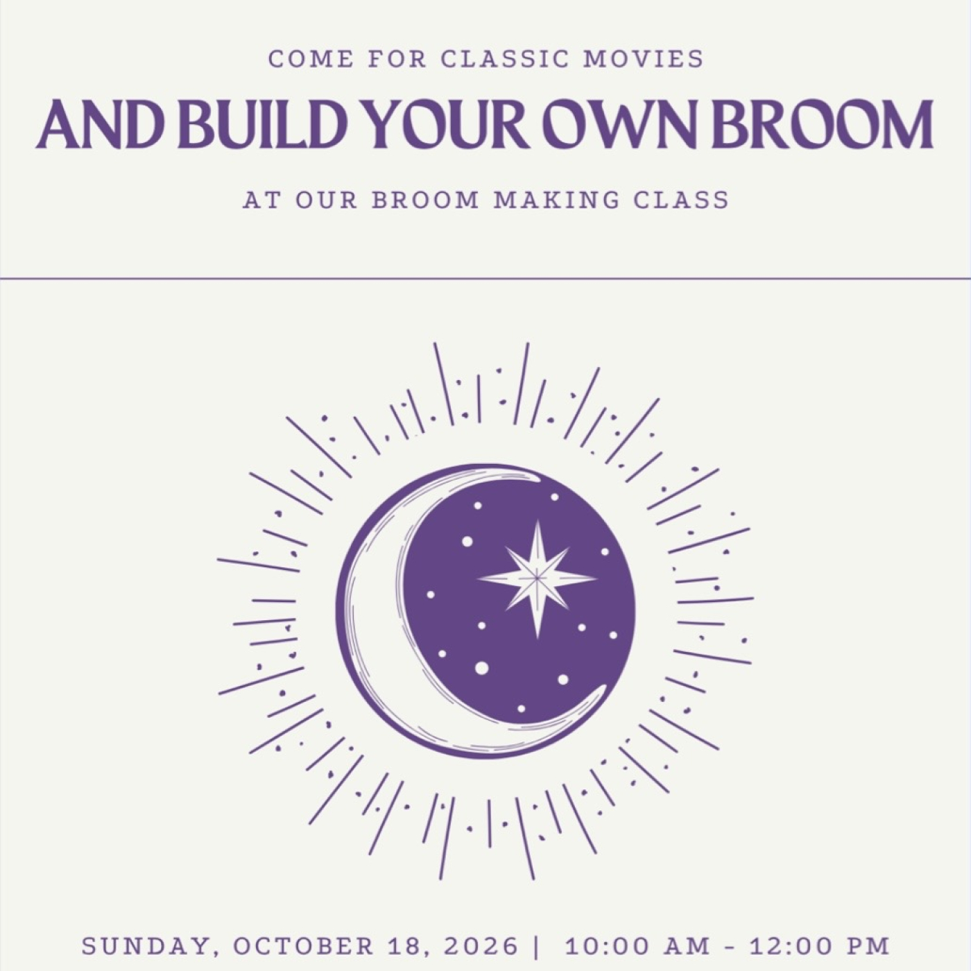Broom Making Class