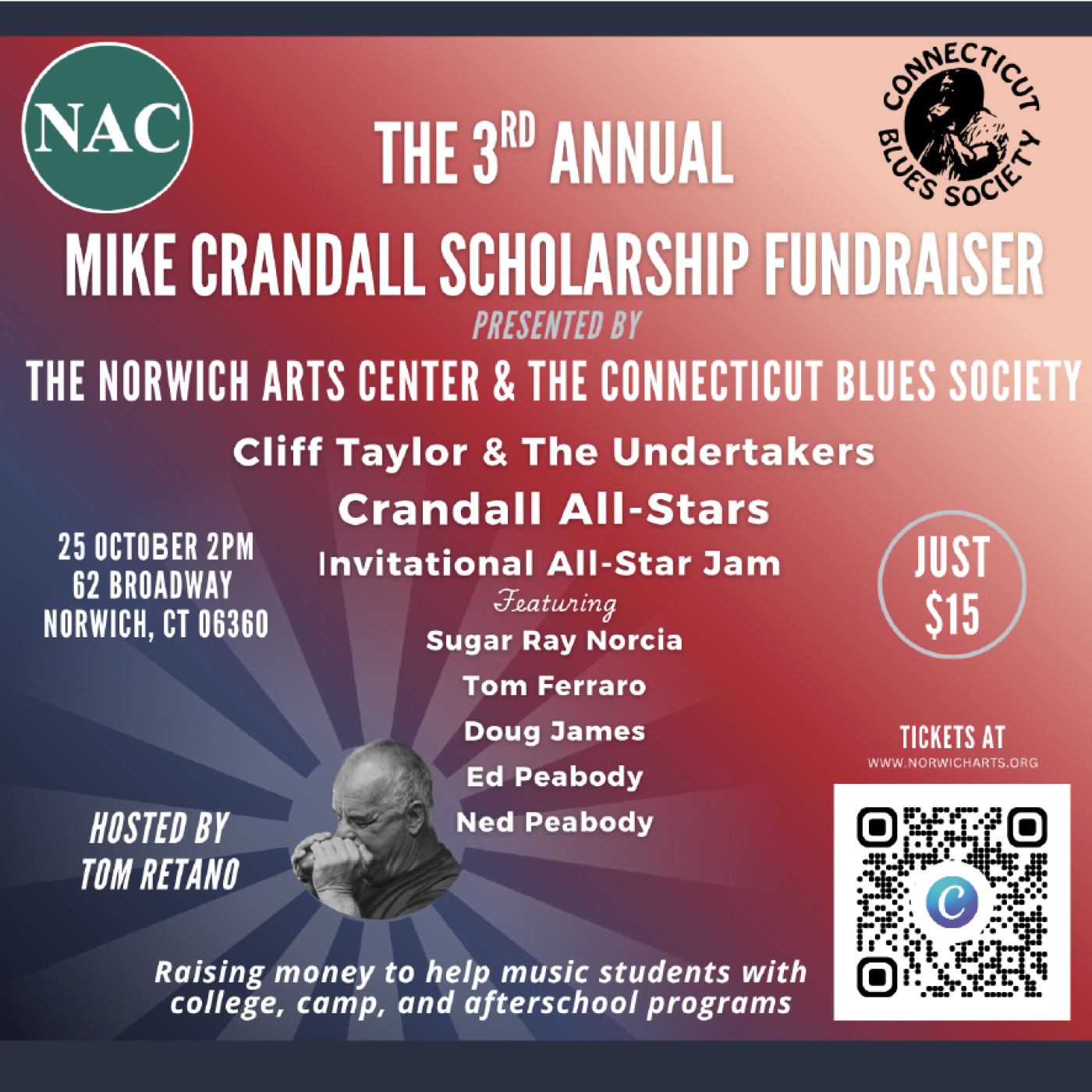 3RD ANNUAL MIKE CRANDALL SCHOLARSHIP FUNDRAISER