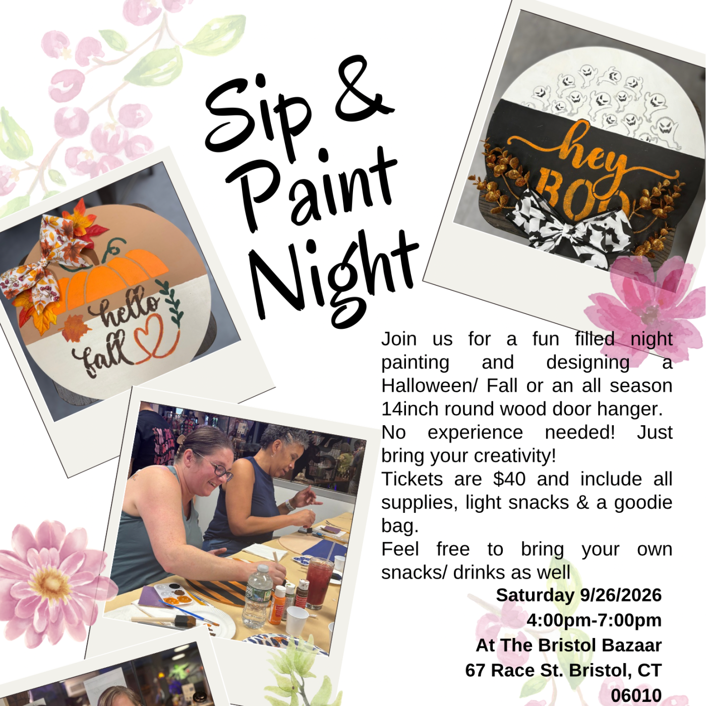 Sip & Paint Night